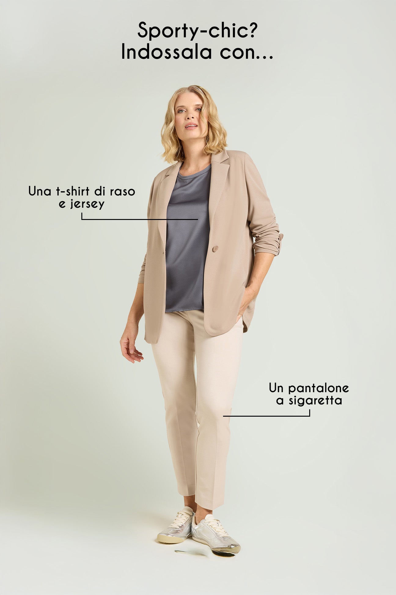 GIACCA IN SCUBA CREPE