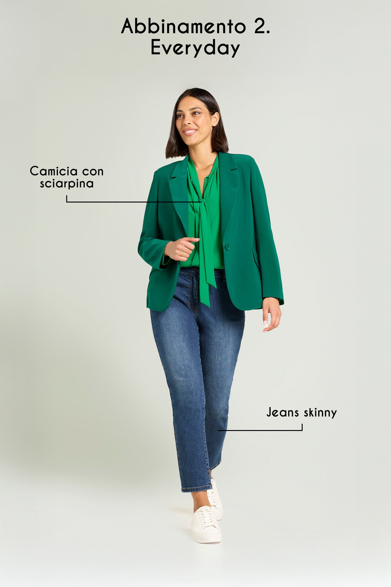 BLAZER IN COMPATTO STRETCH