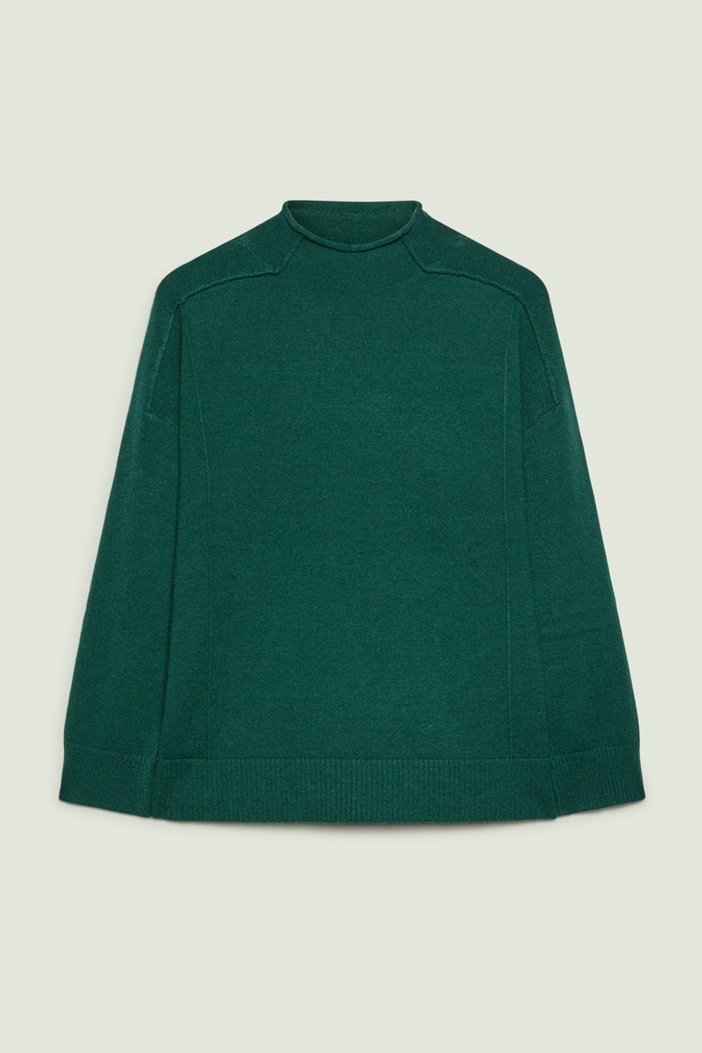 MAGLIA WINTER TOUCH CON SCOLLO A CRATERE