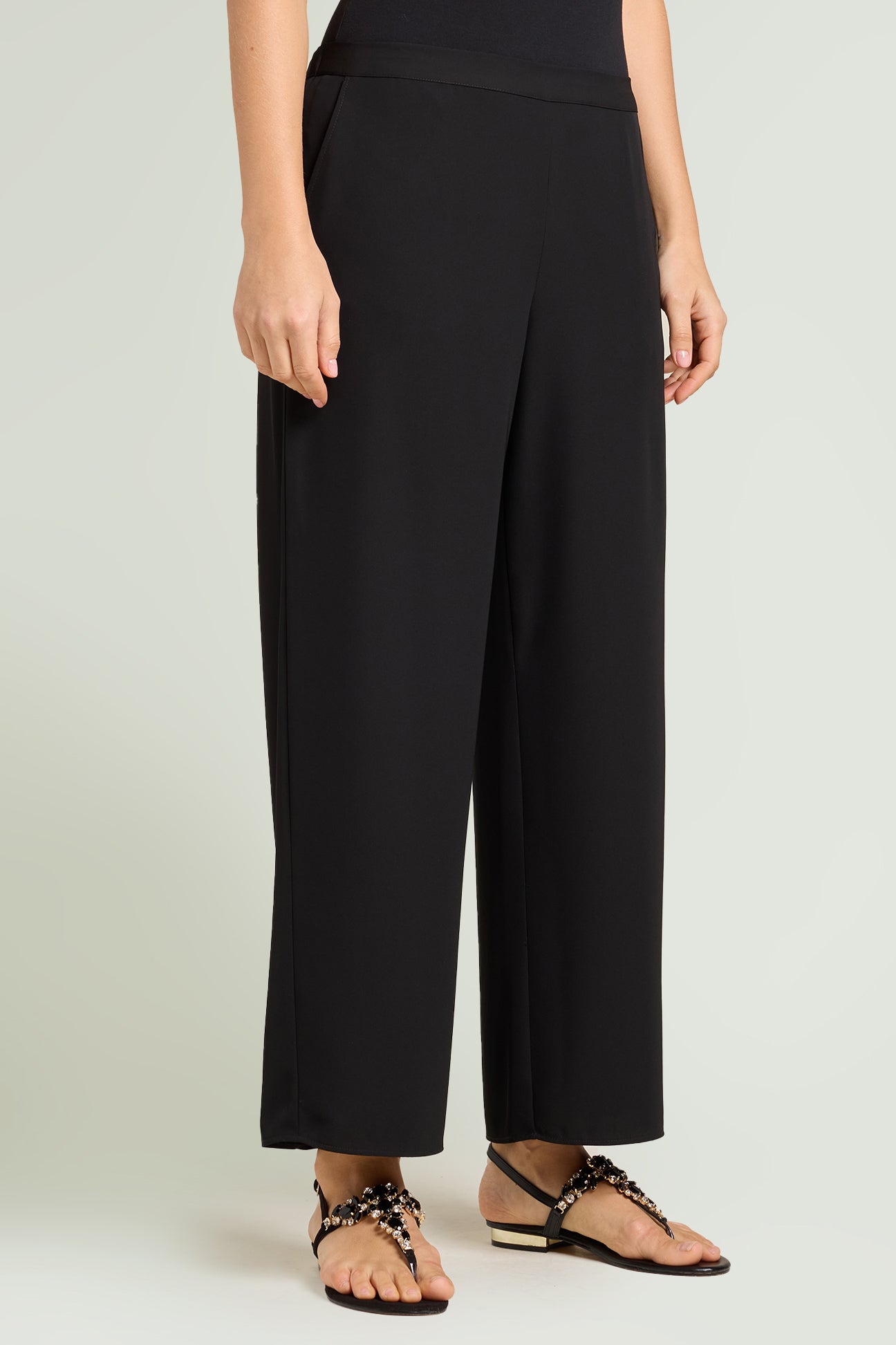 PANTALONI IN CADY