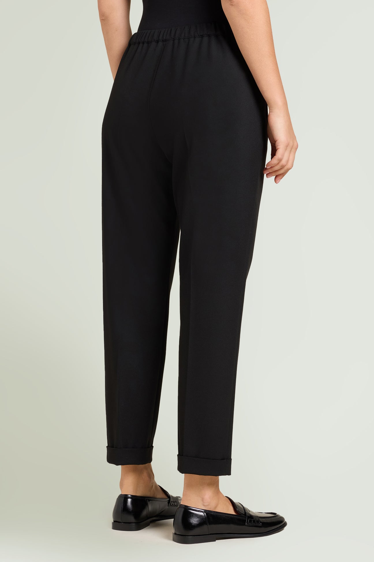 PANTALONI JOGGER IN TELA