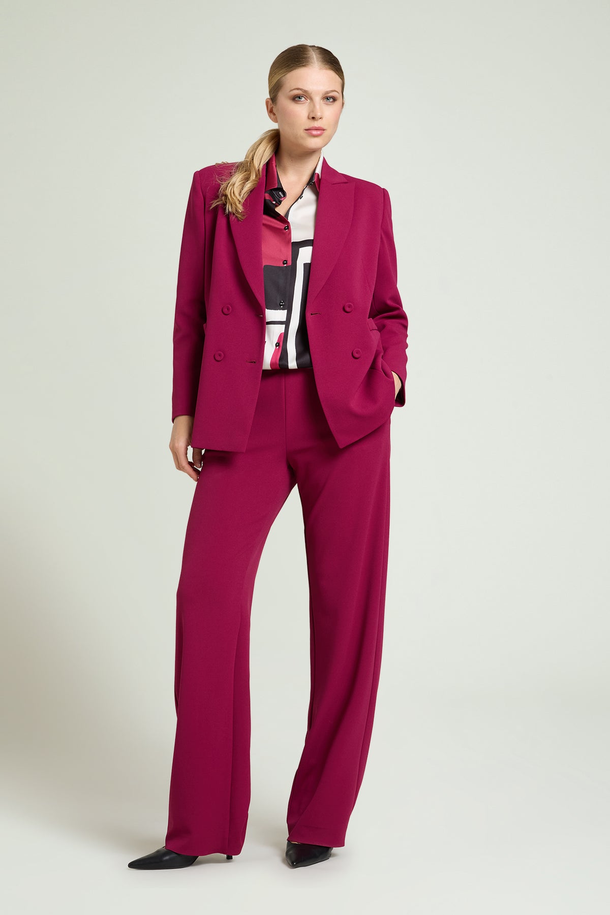 BLAZER IN CREPE