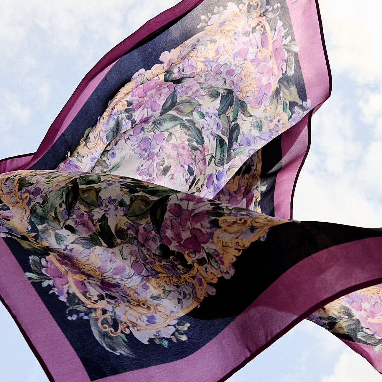 FOULARD E SCIARPINA IN MISTOSETA