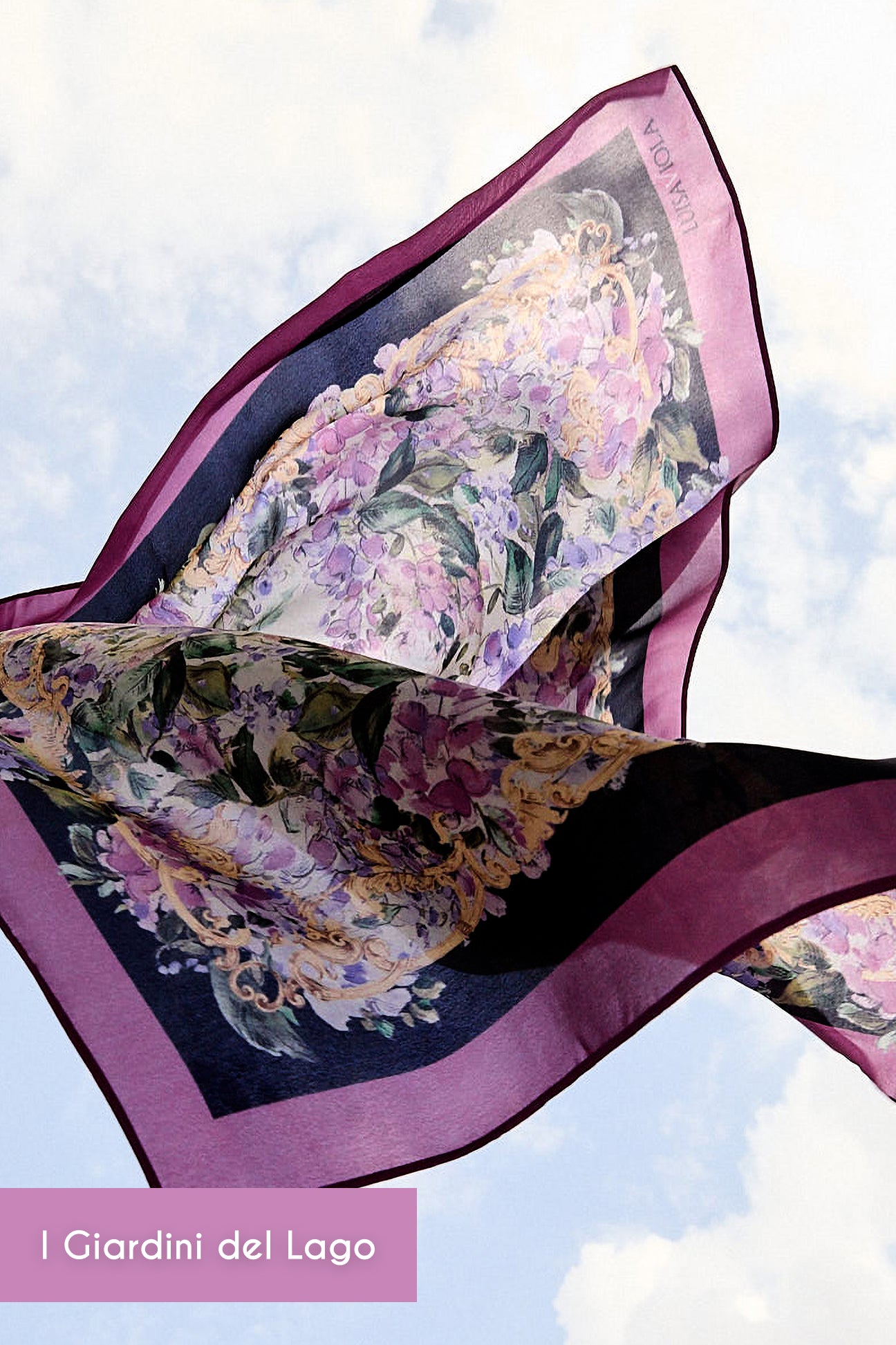 FOULARD E SCIARPINA IN MISTOSETA