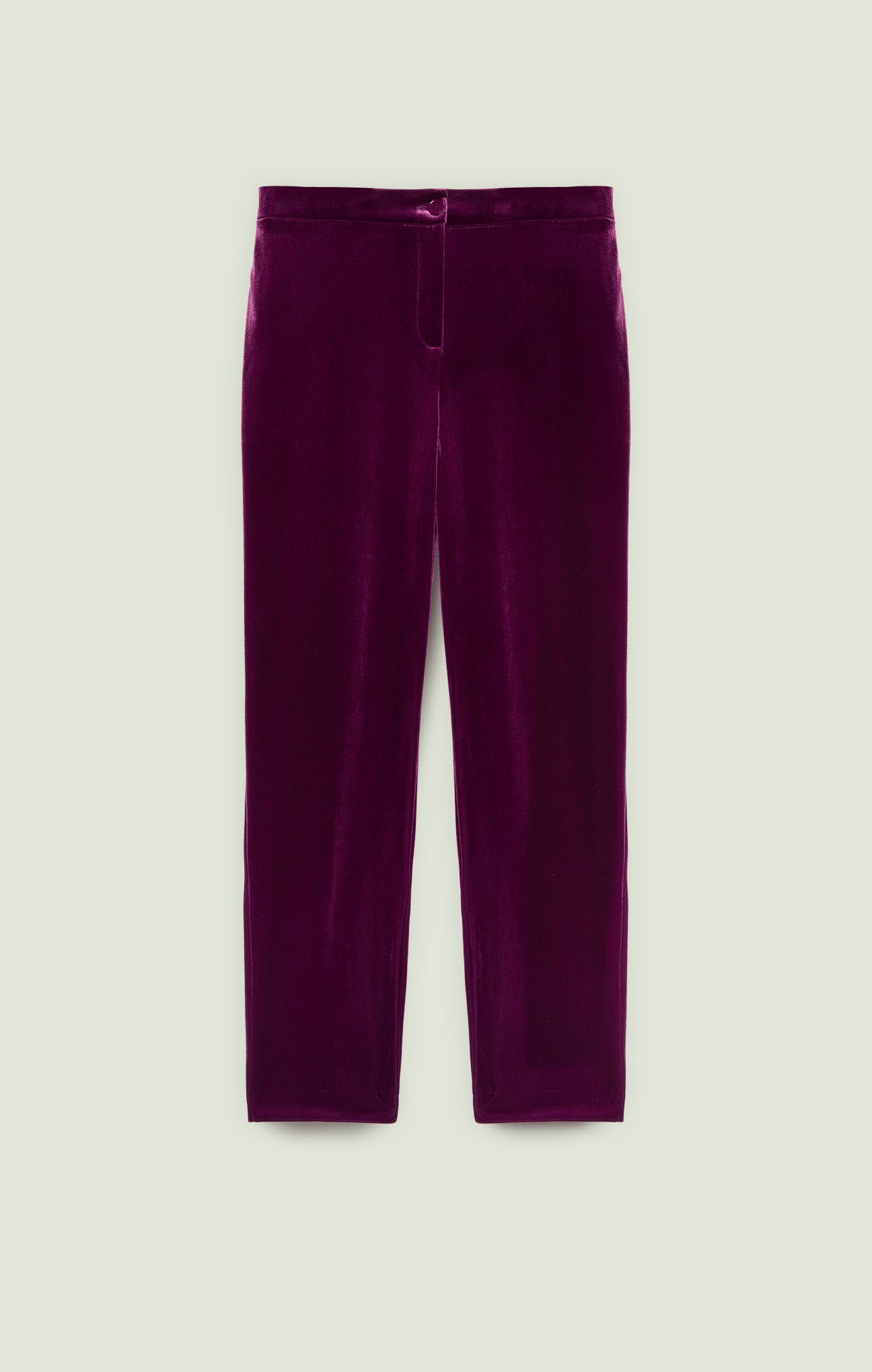 PANTALONI IN VELLUTO STRETCH