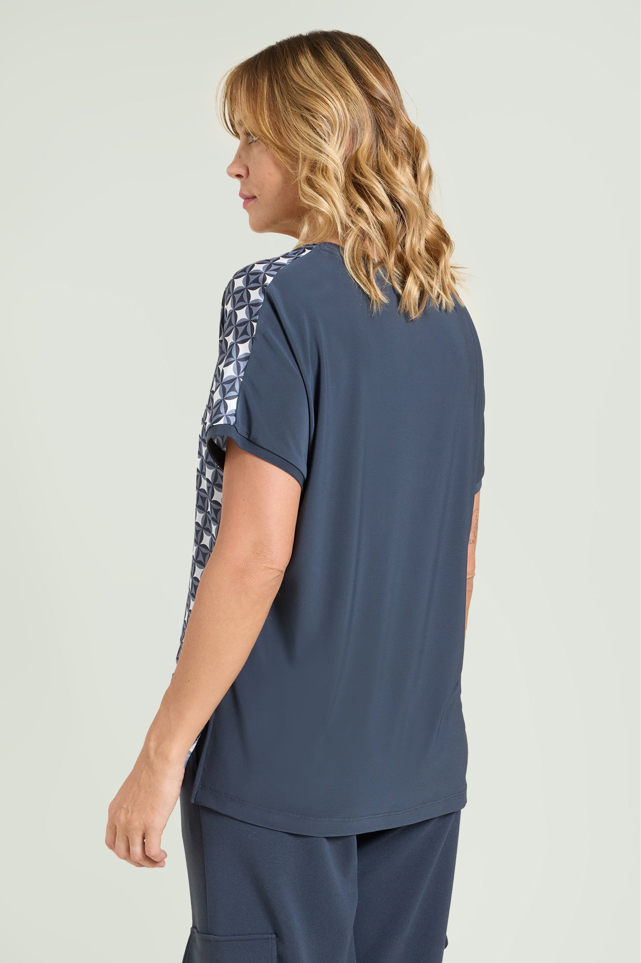 BLUSA STAMPATA