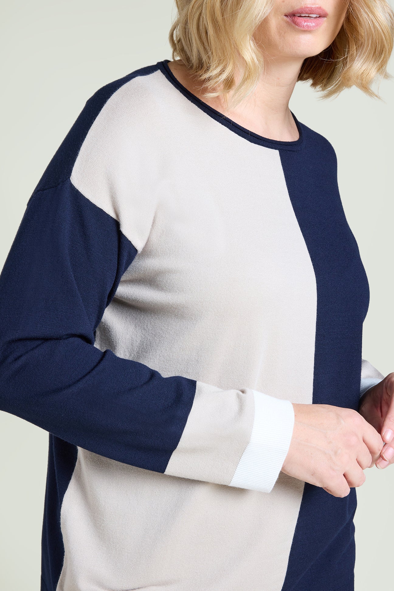 MAGLIA COLOR-BLOCK