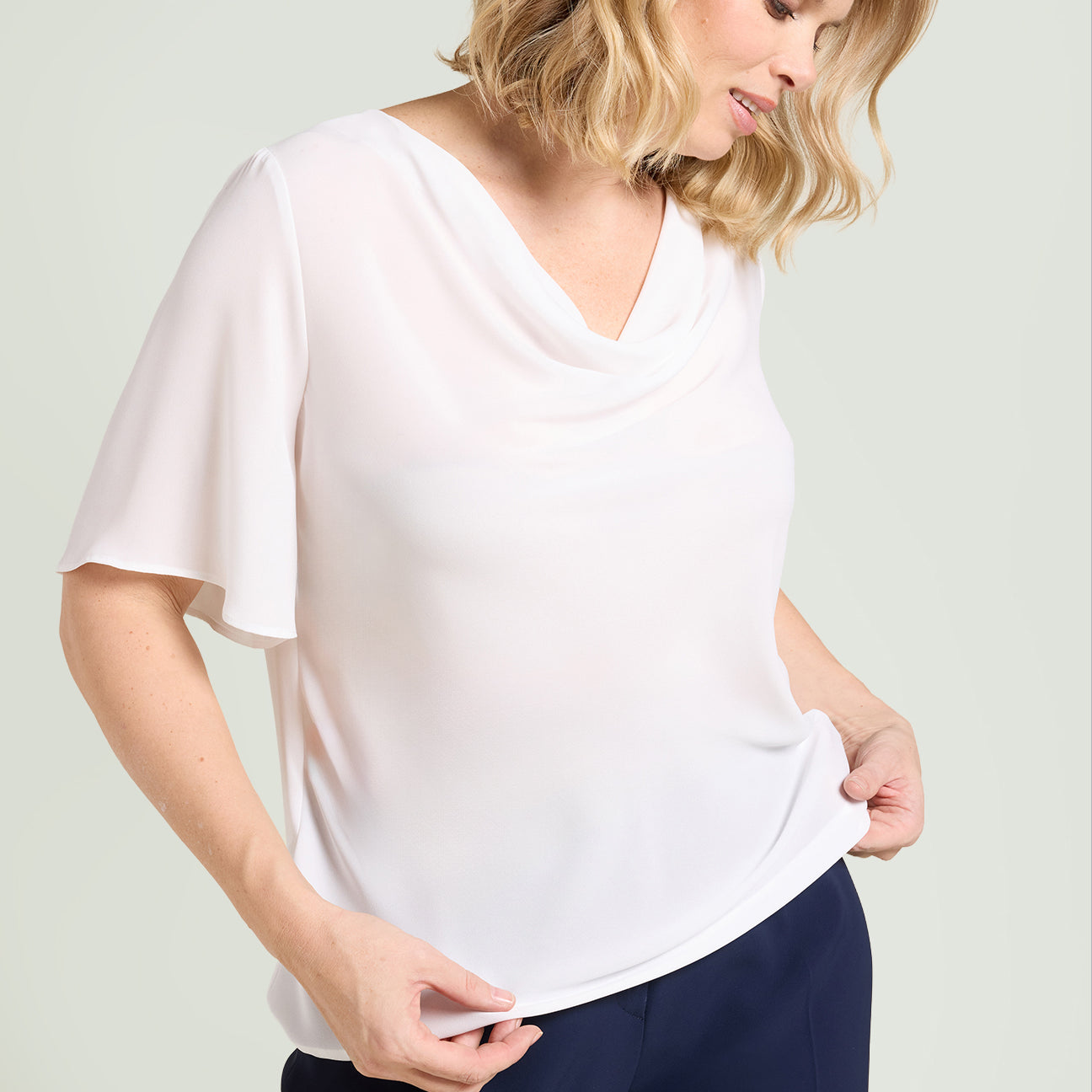BLUSA DRAPPEGGIATA