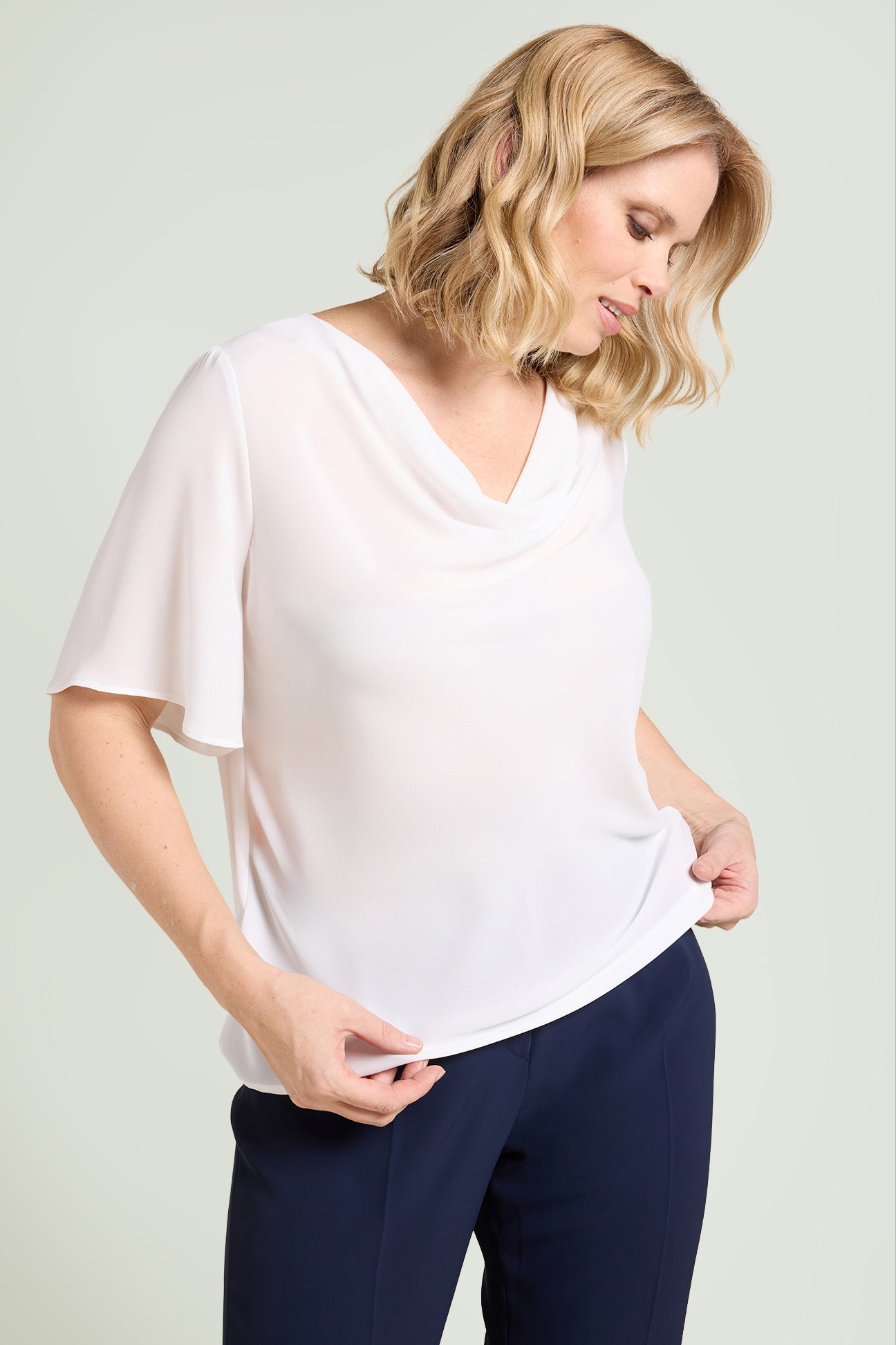 BLUSA DRAPPEGGIATA