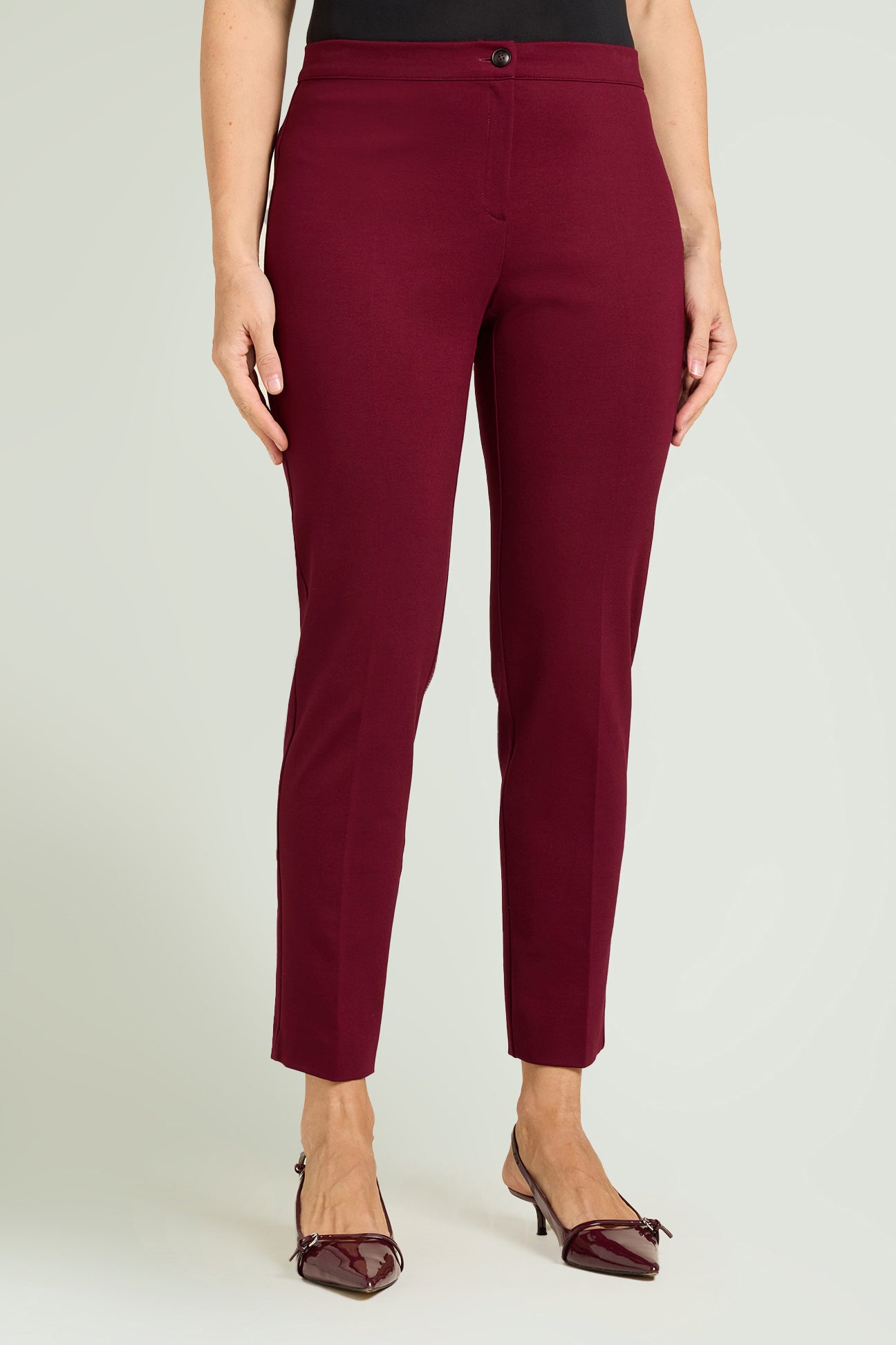 PANTALONI NO HIPS A SIGARETTA IN PUNTO MILANO