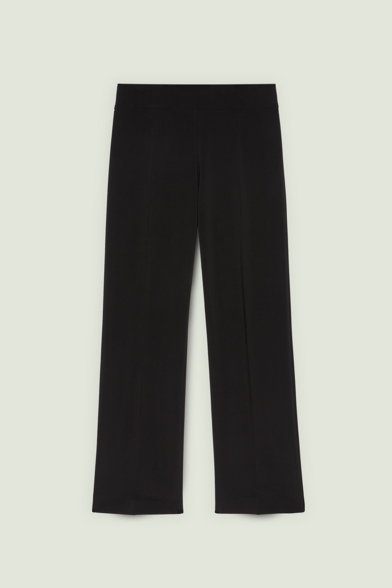 PANTALONI PULL-ON DRITTI IN COMPACT STRETCH