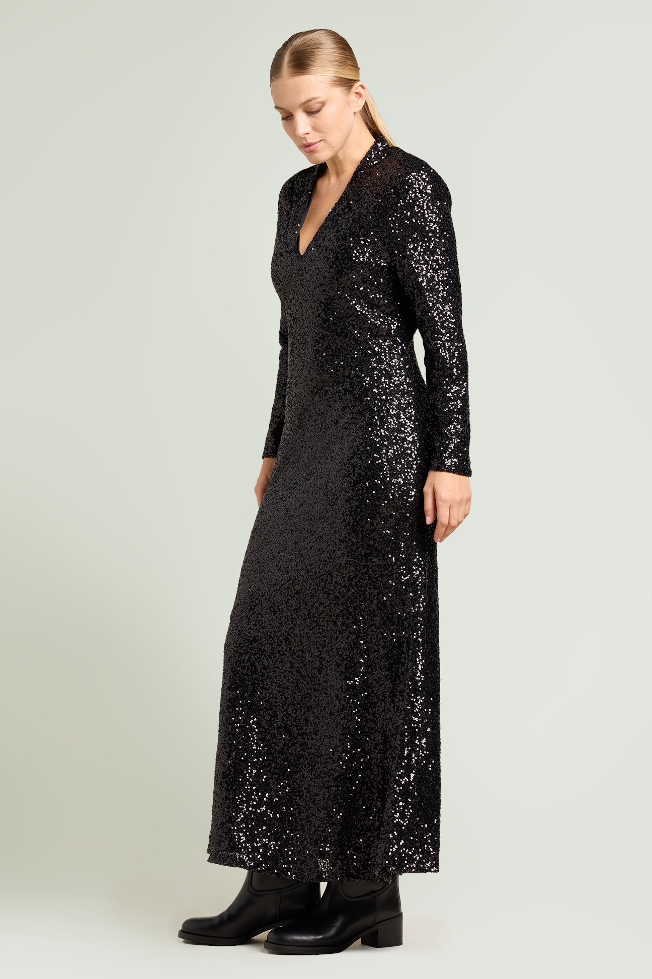 ABITO LUNGO  FULL-PAILLETTES