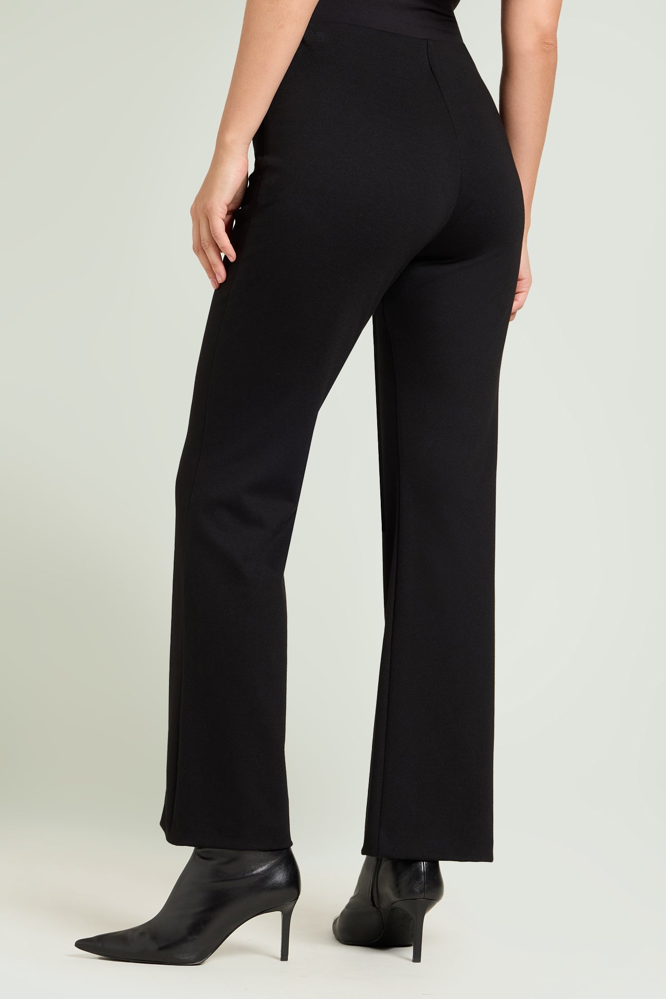 PANTALONI PULL-ON FLARE IN PUNTO MILANO