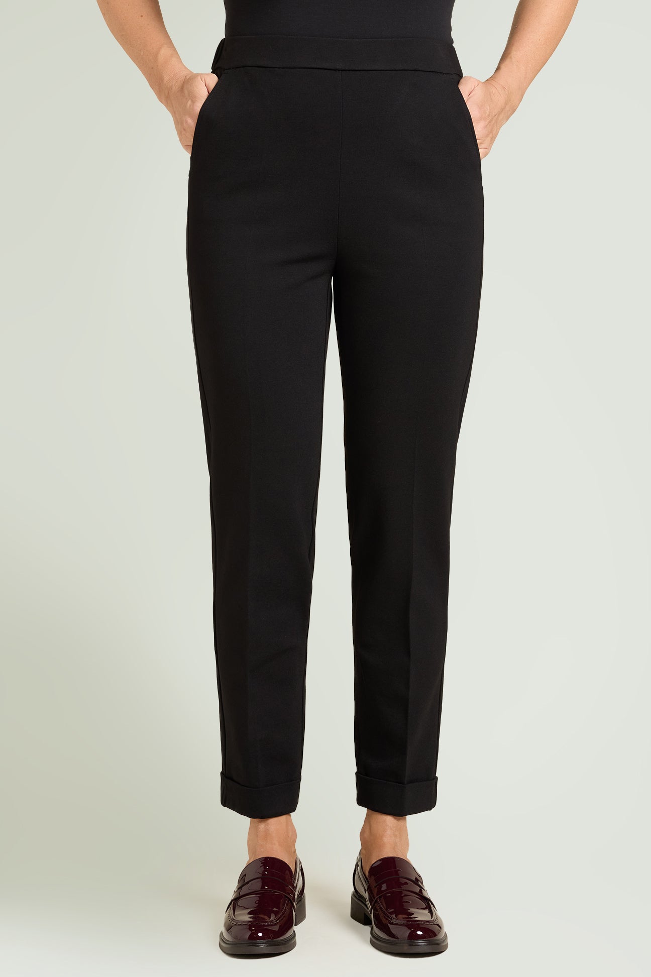 PANTALONI PULL-ON CHINOS IN PUNTO MILANO