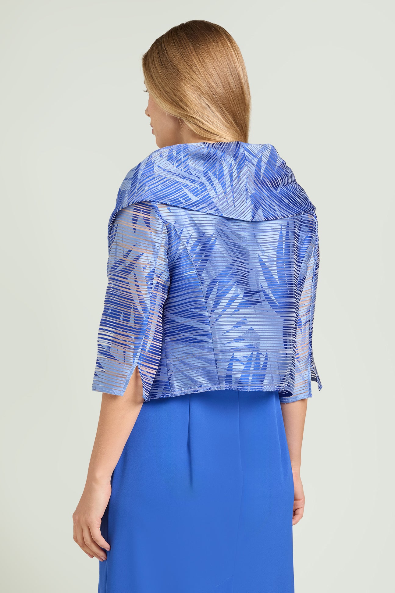 GIACCA IN ORGANZA JACQUARD