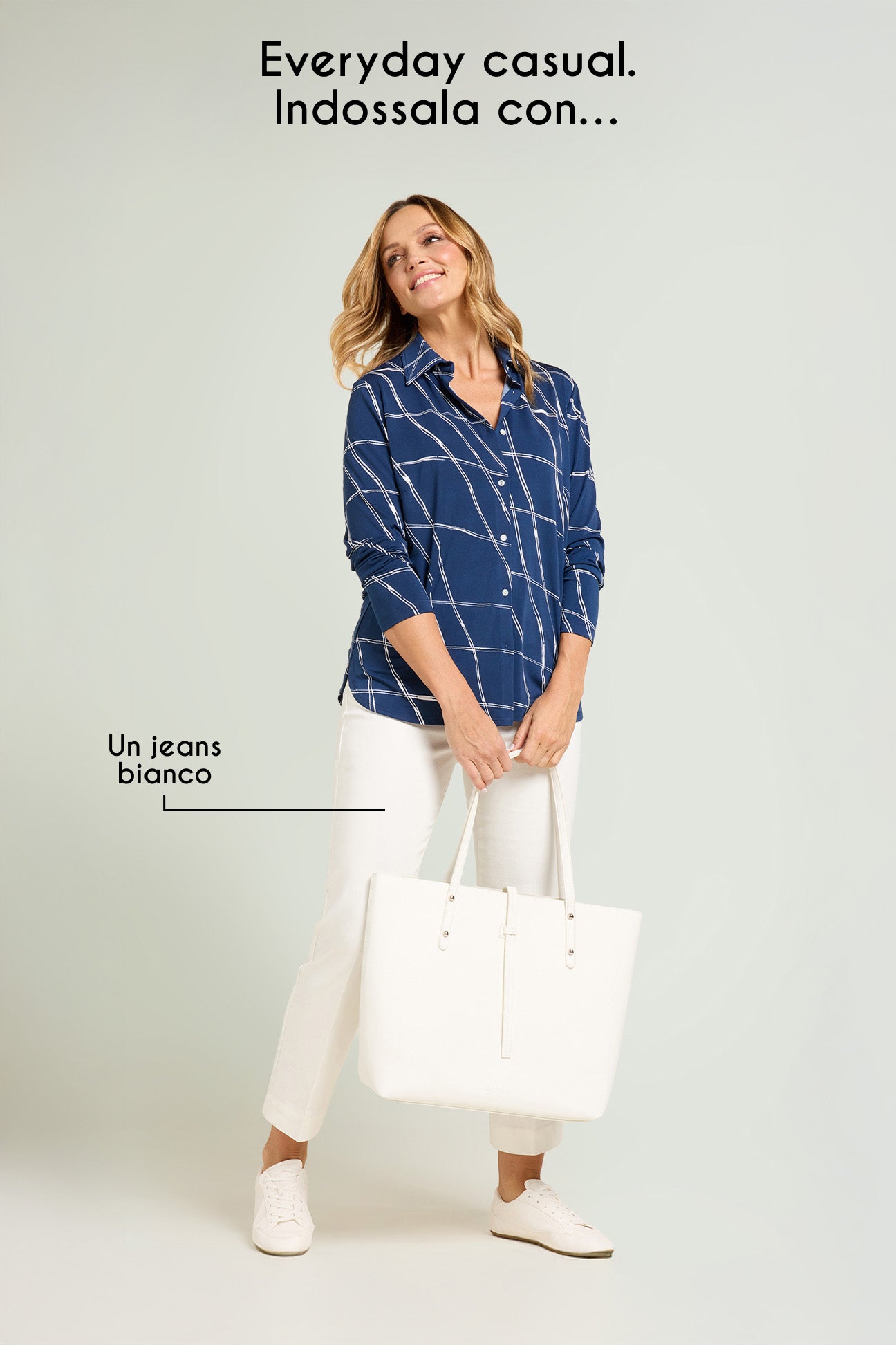 CAMICIA IN JERSEY STAMPATO