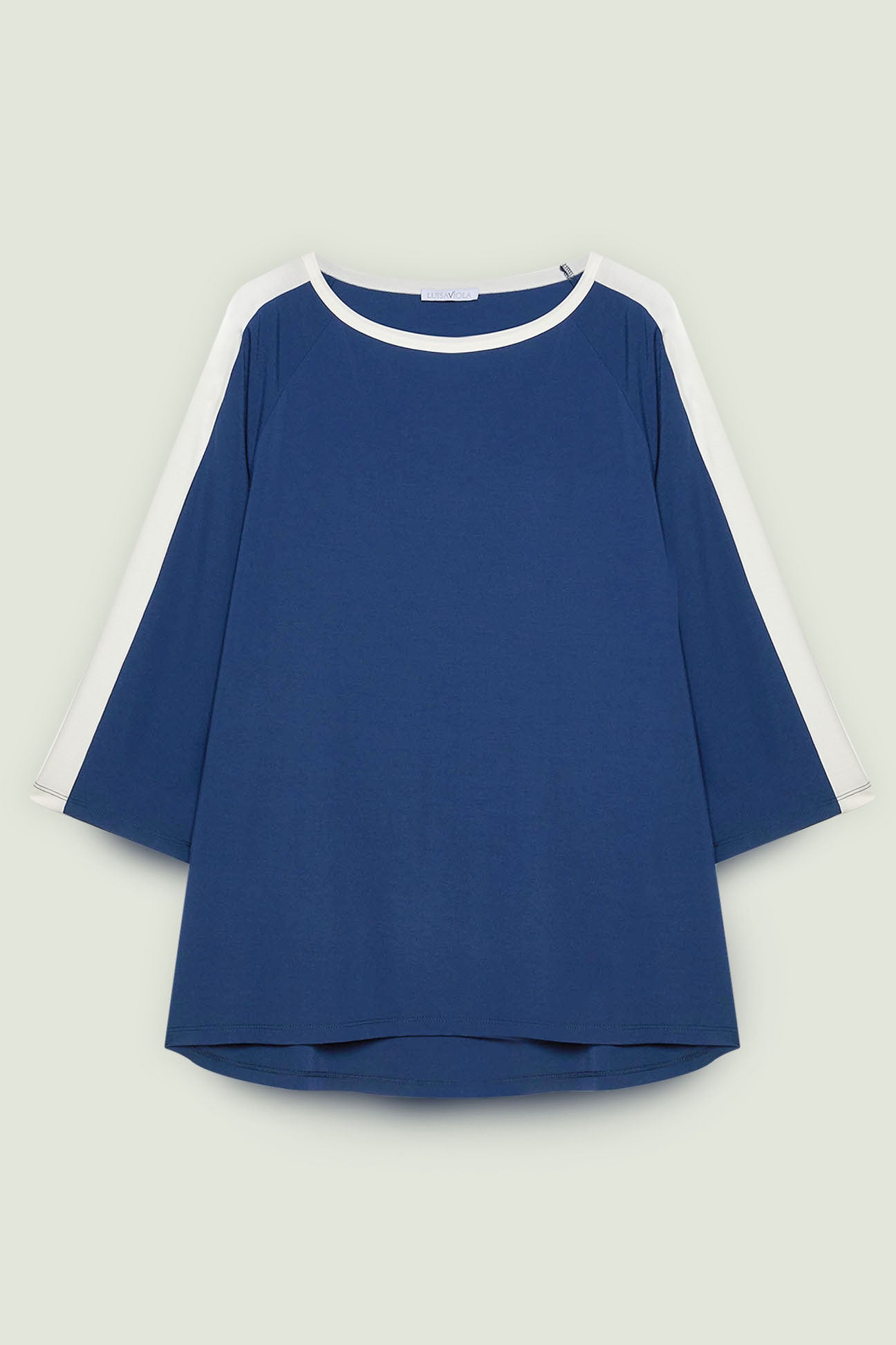 FELPA IN TECNOVISCOSA  CON BANDE LATERALI