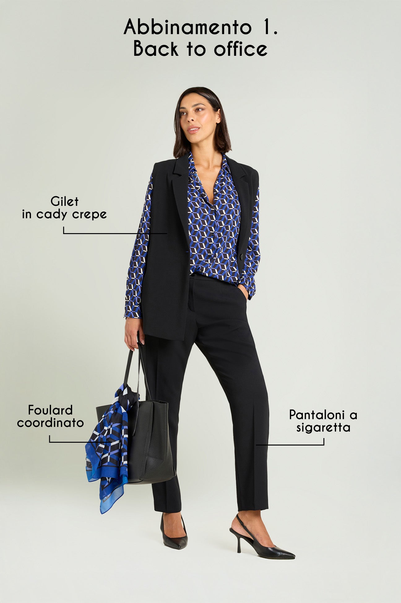 CAMICIA IN DOPPIA GEORGETTE STAMPATA