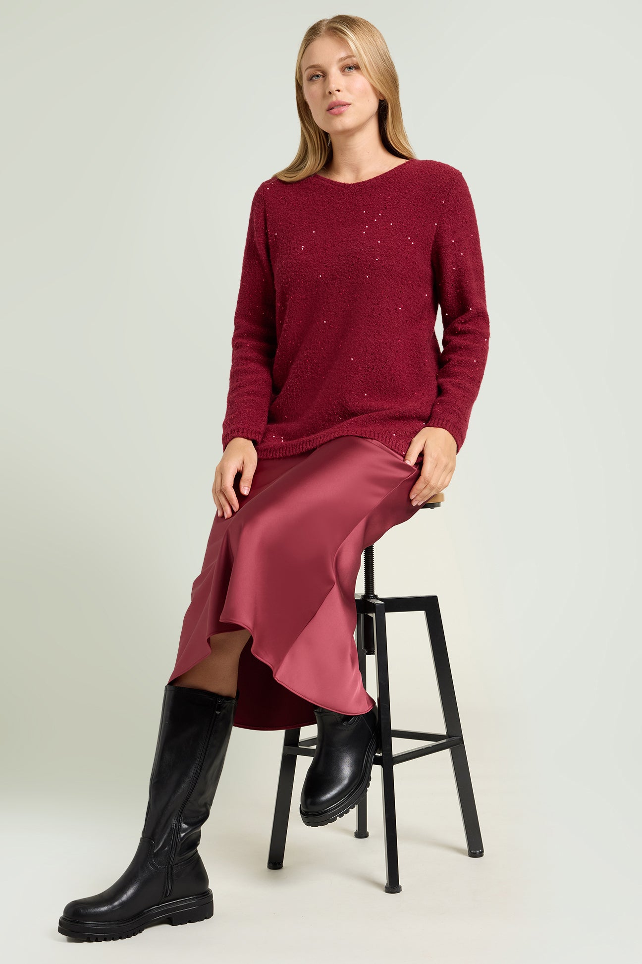 MAGLIA FULL PAILLETTES