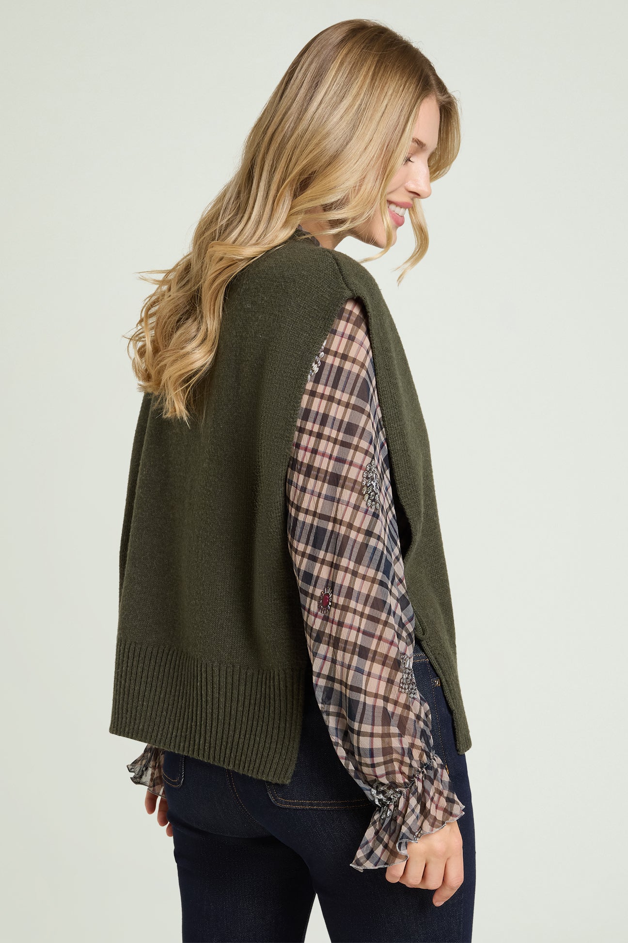 GILET RICAMATO