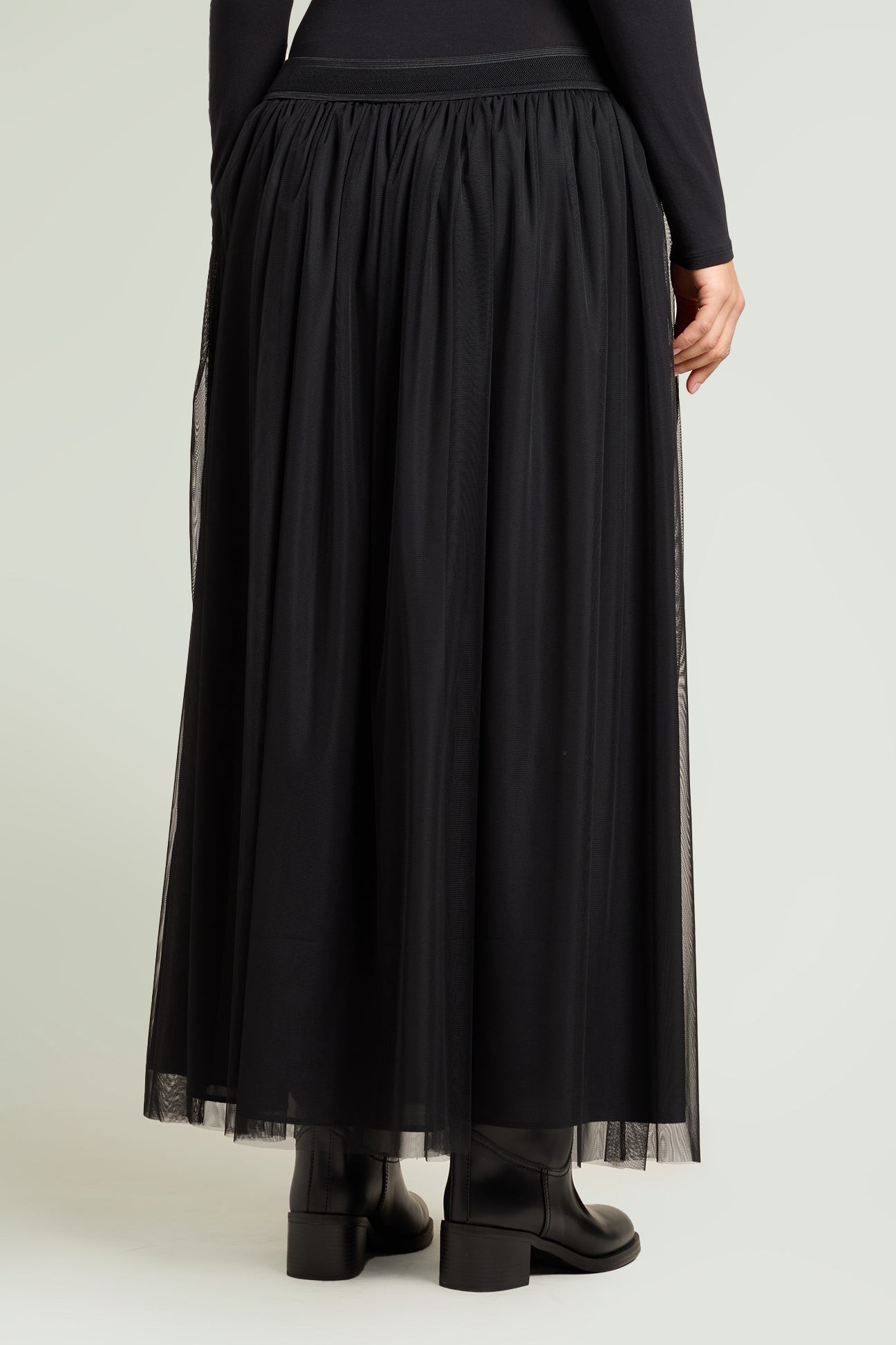 GONNA LUNGA IN TULLE