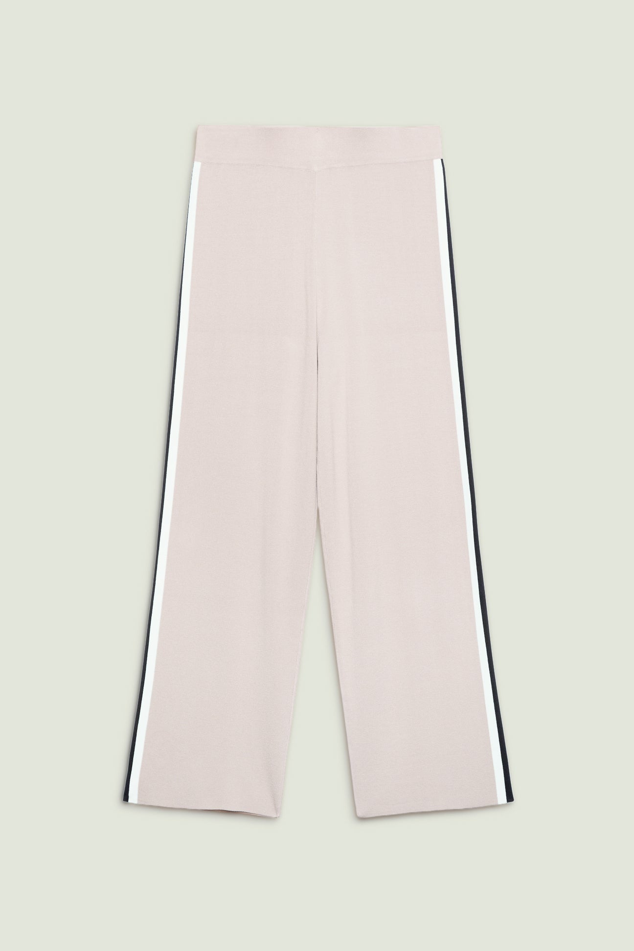 PANTALONI PULL-ON IN MAGLIA CON BANDE