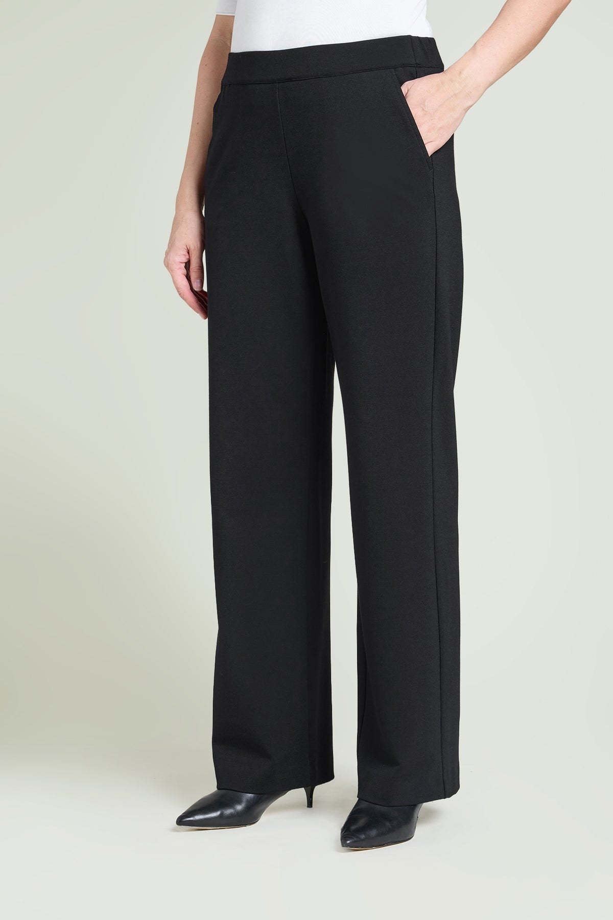 PANTALONI PULL-ON AMPI IN PUNTO MILANO