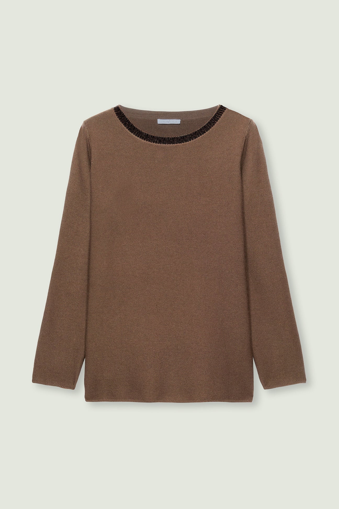 MAGLIA RICAMATA PUNTO LINKS