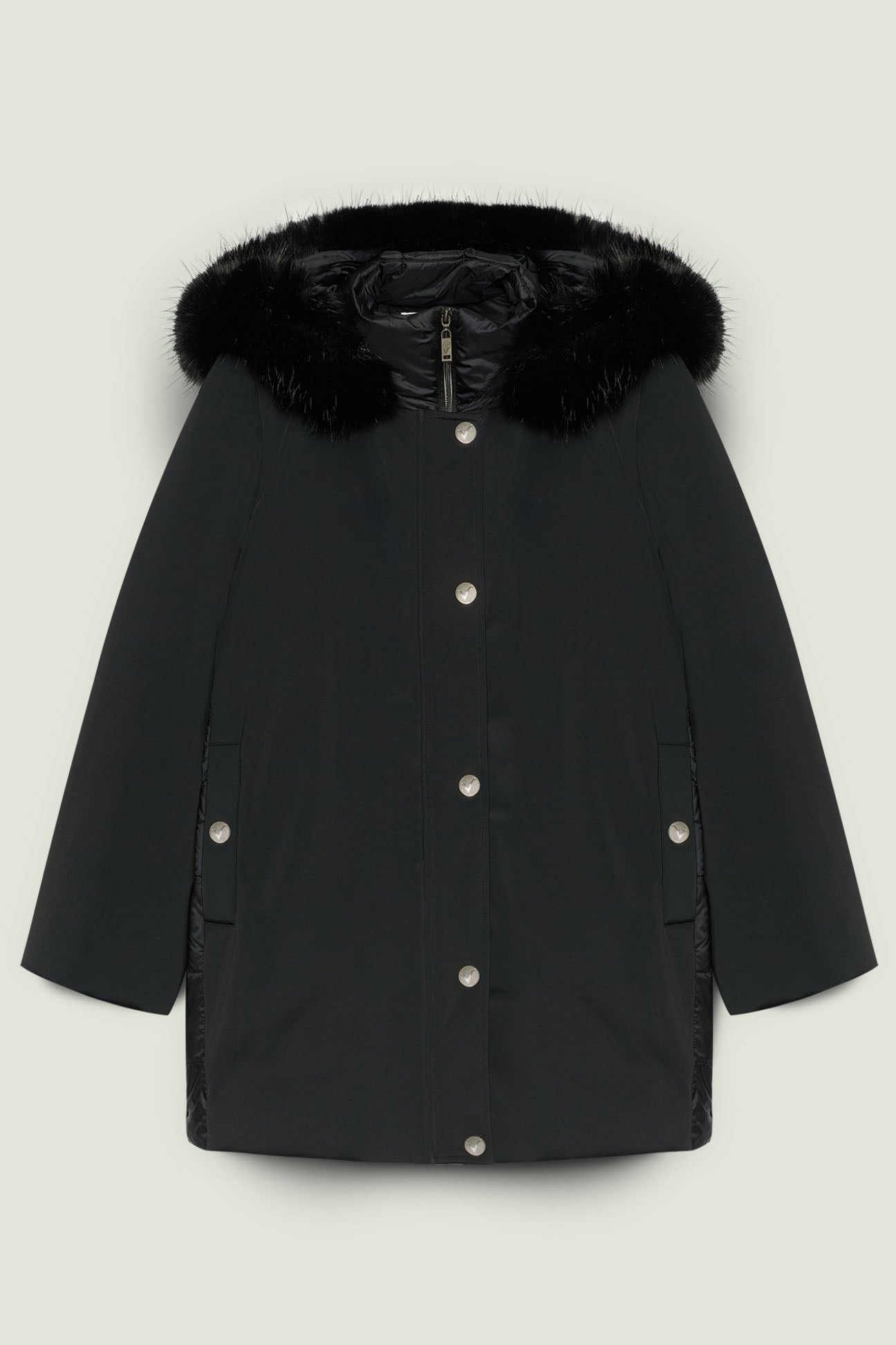 PIUMINO IN TESSUTO TECNICO E NYLON