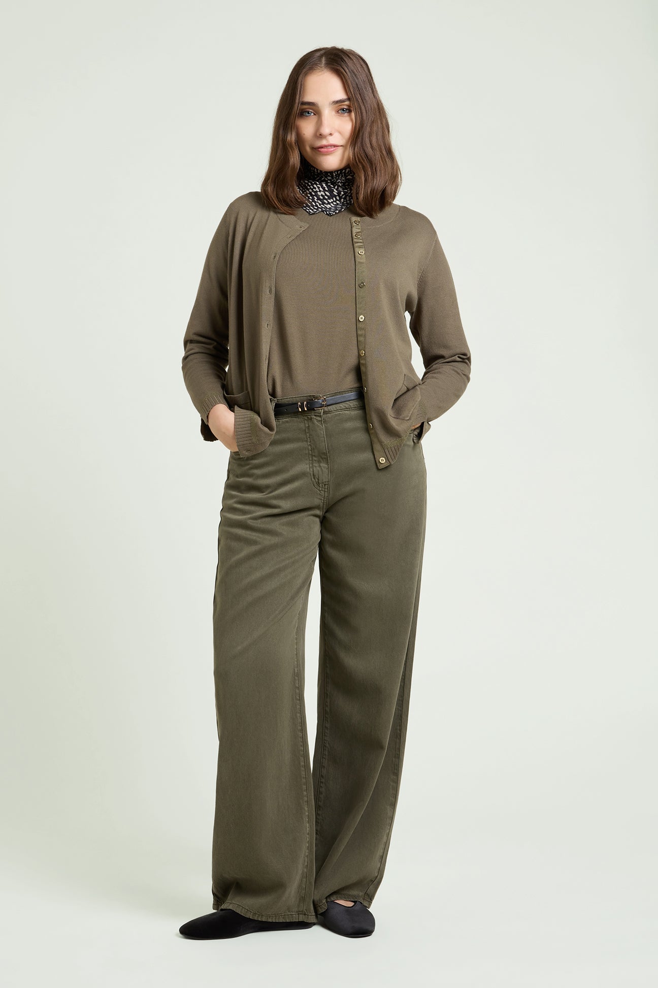 CARDIGAN IN VISCOSA COMFORT