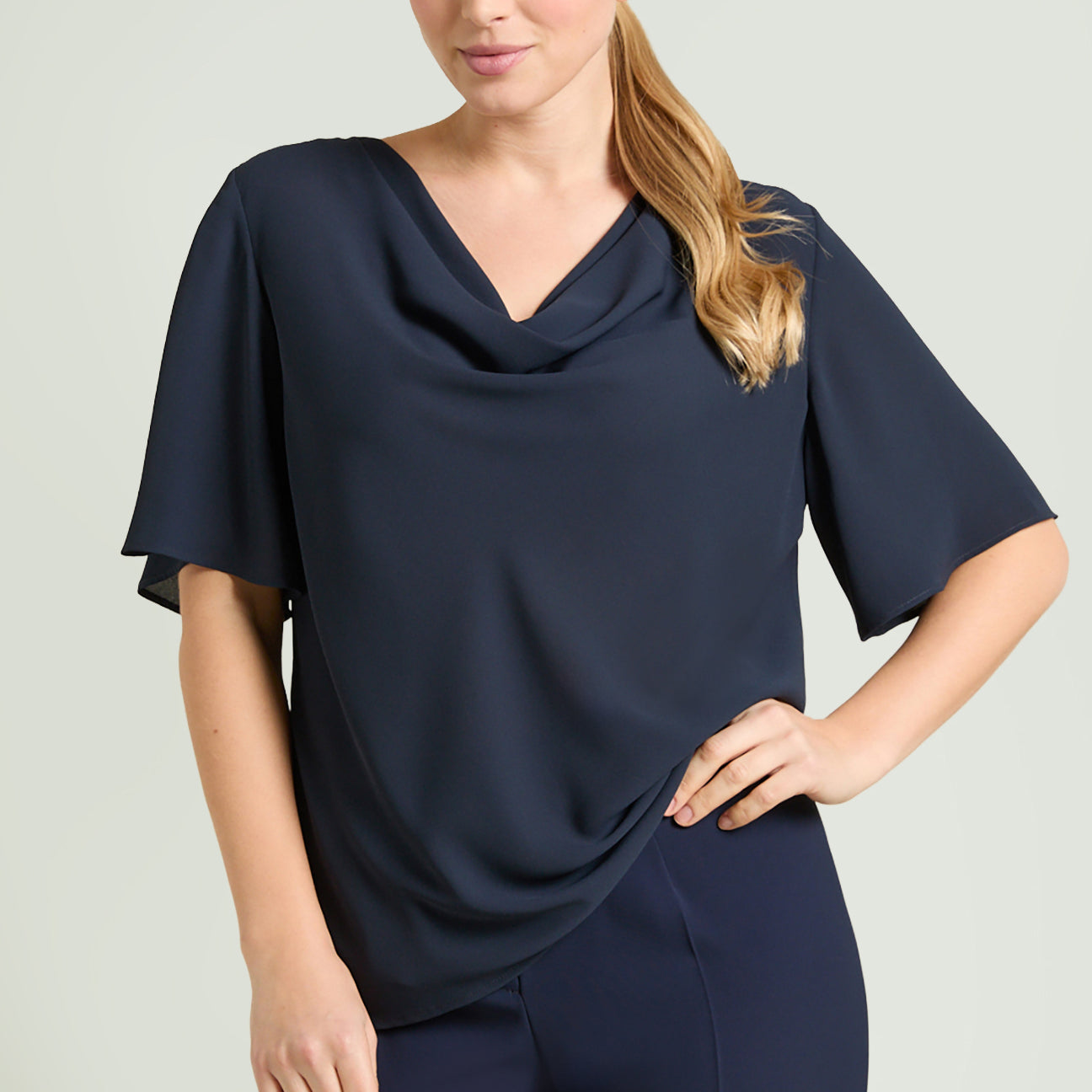 BLUSA DRAPPEGGIATA