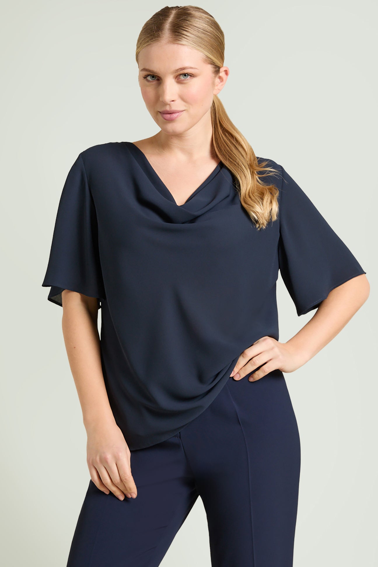 BLUSA DRAPPEGGIATA