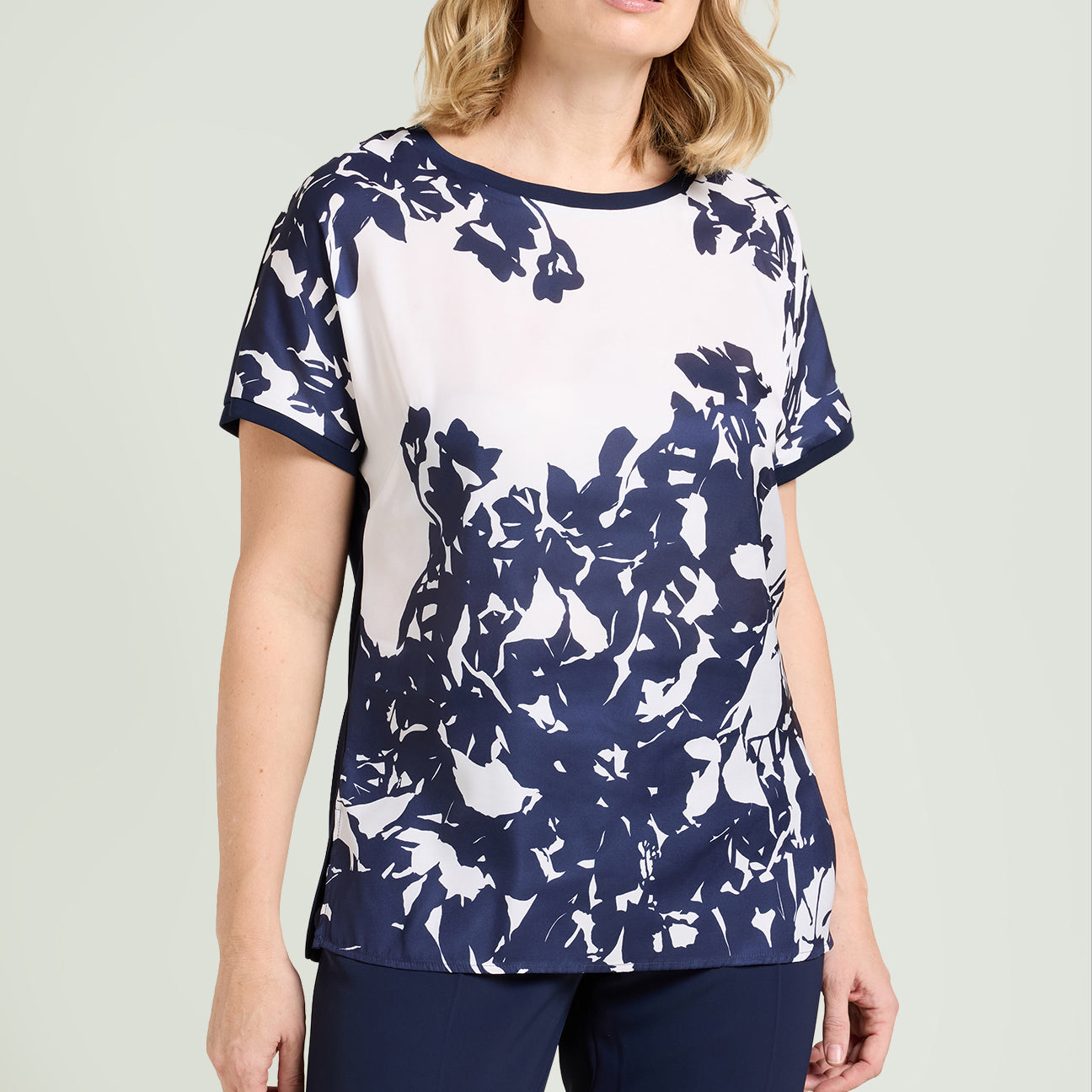 BLUSA STAMPATA