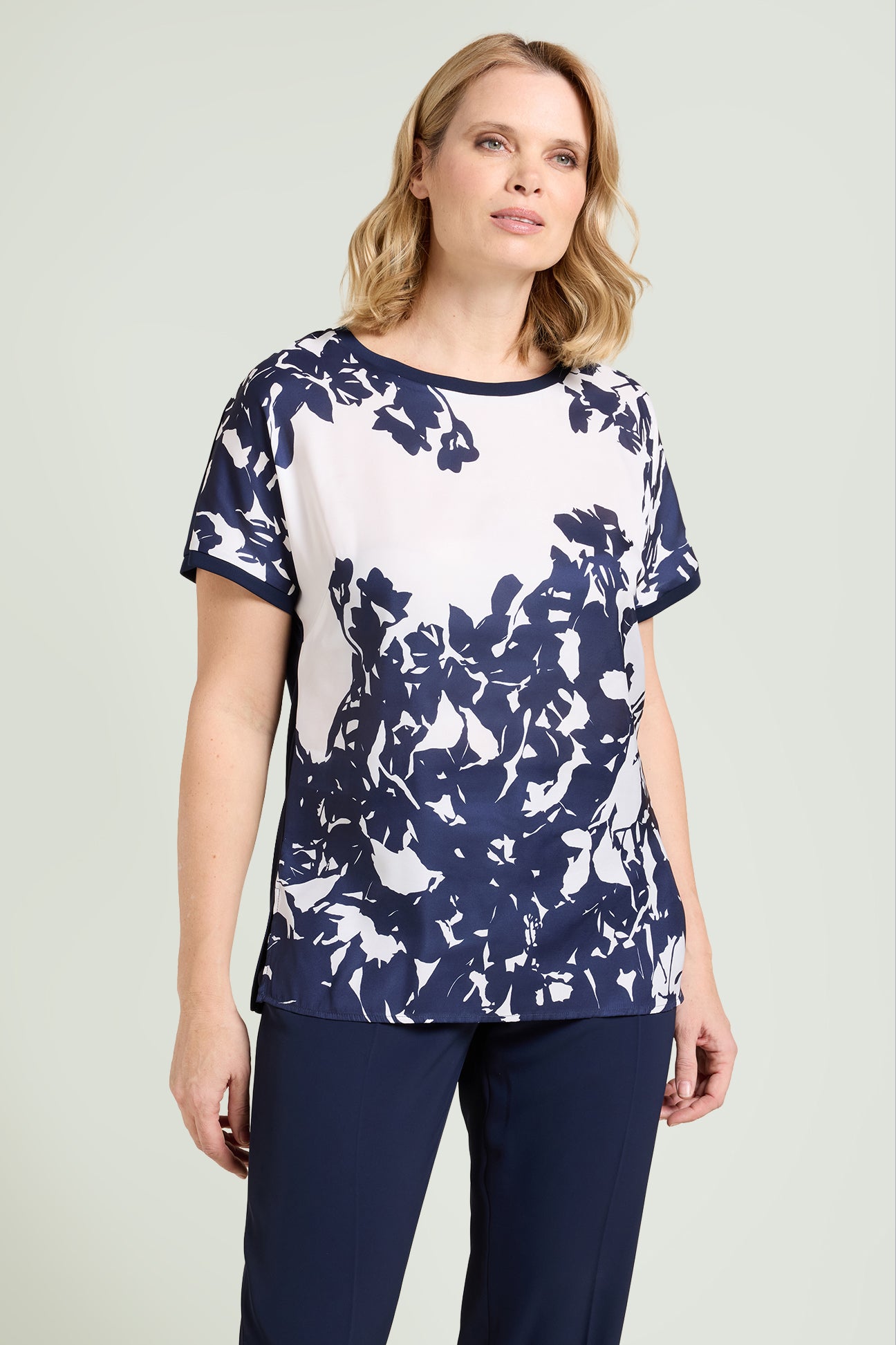 BLUSA STAMPATA