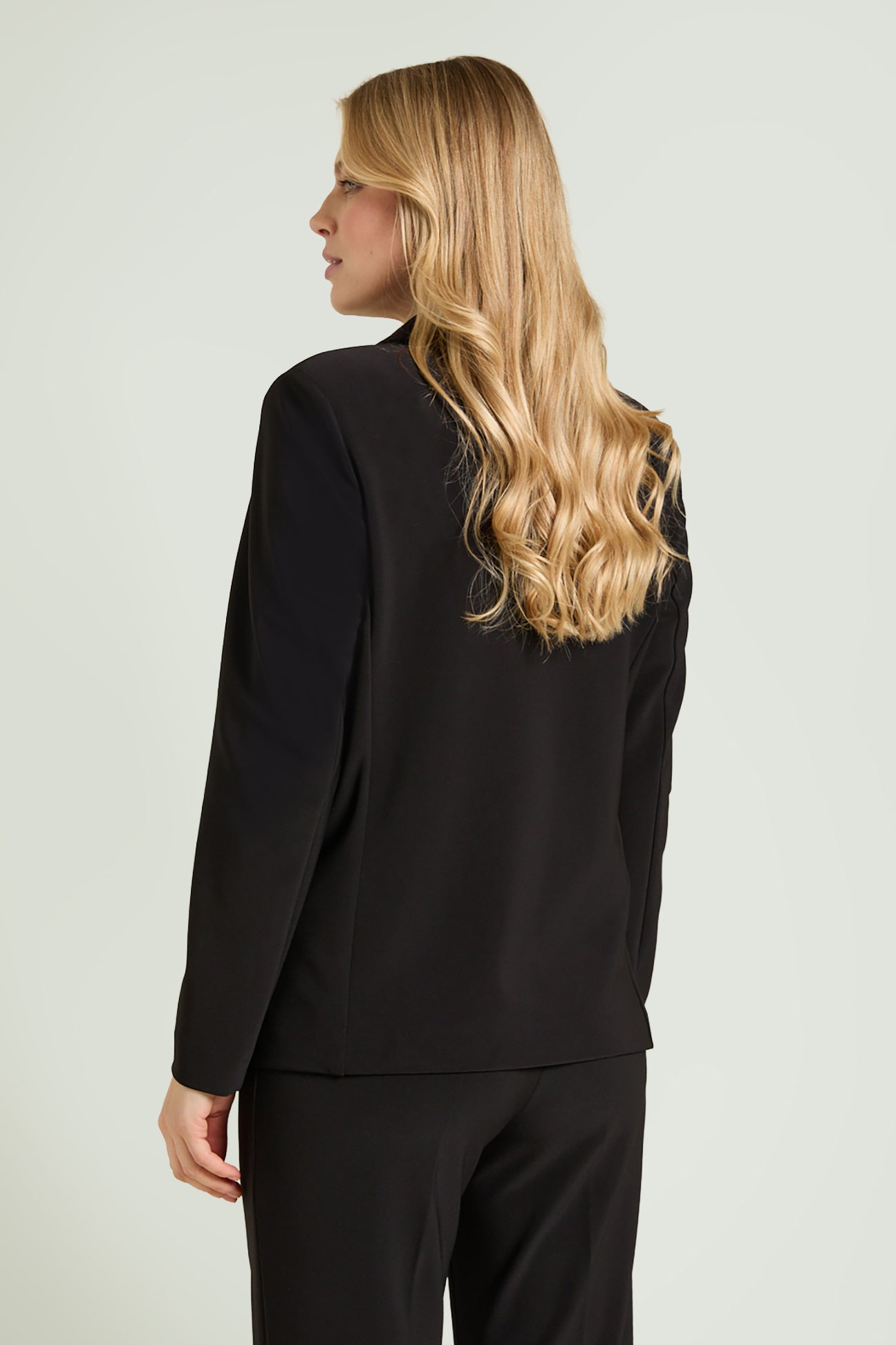 BLAZER IN COMPACT STRETCH