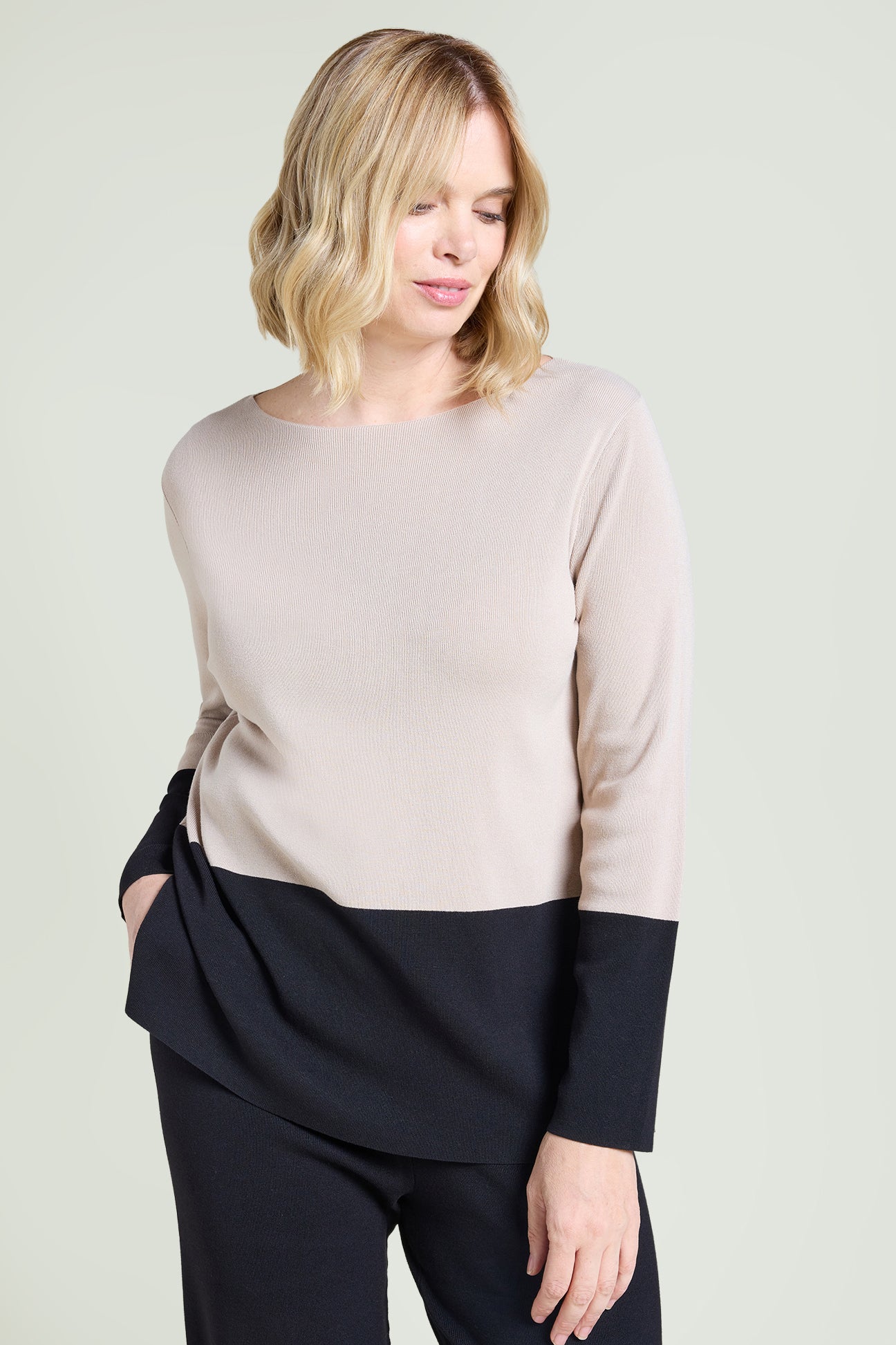 MAGLIA COLOR BLOCK