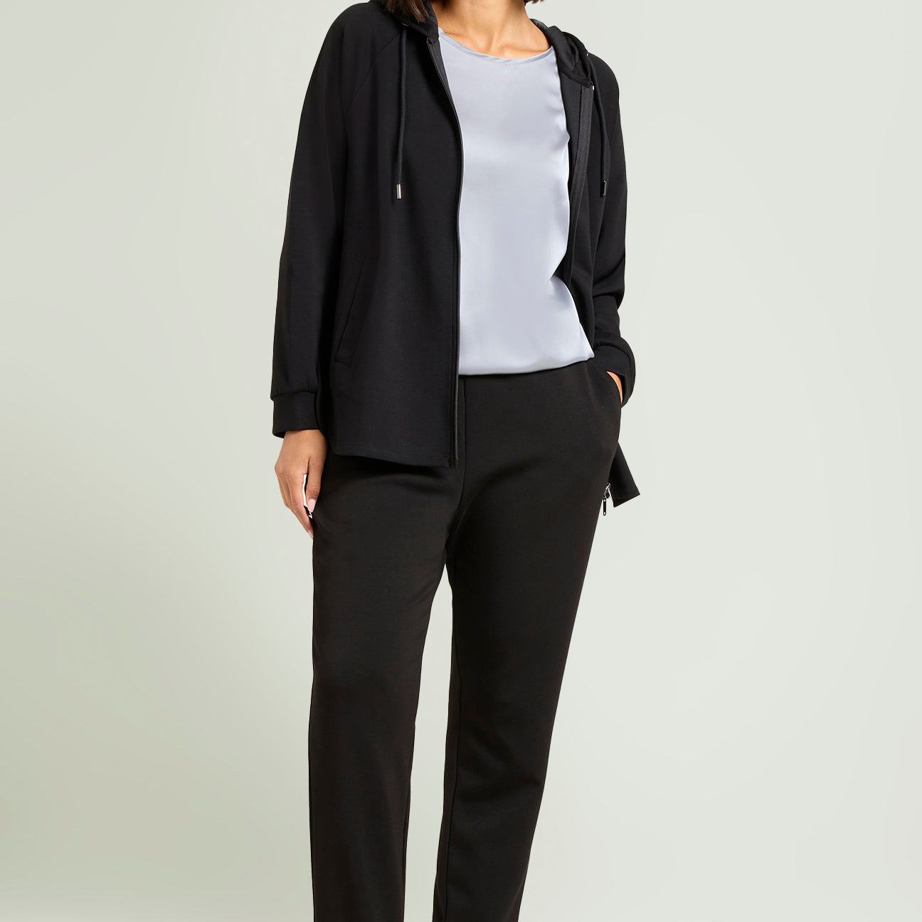 PANTALONI JOGGER PULL-ON IN JERSEY SCUBA