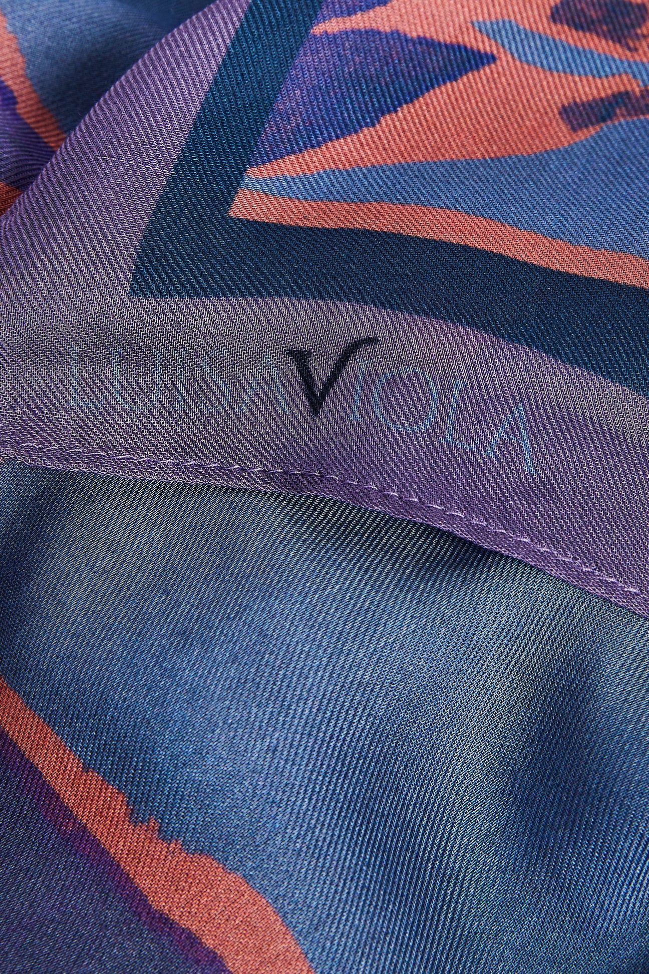 SCIARPA FOULARD STAMPATA