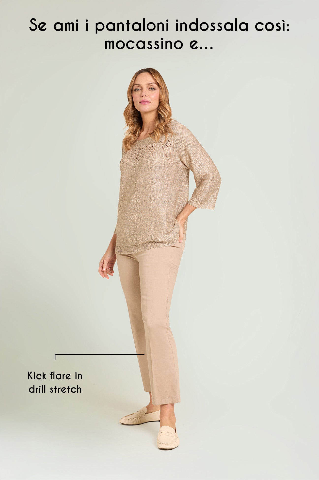 MAGLIA TRAFORATA FULL PAILLETTES