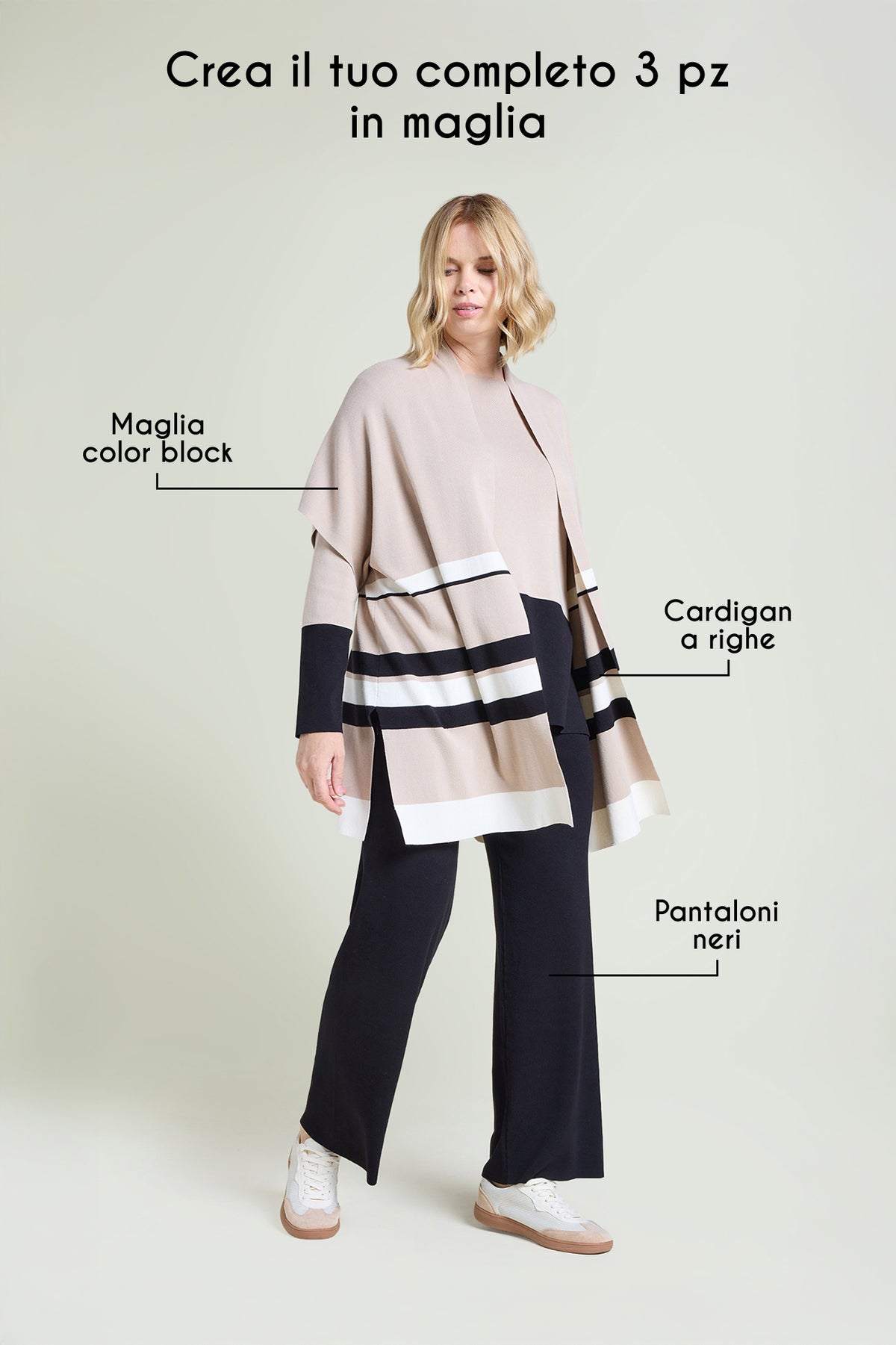PANTALONI PULL-ON IN MAGLIA