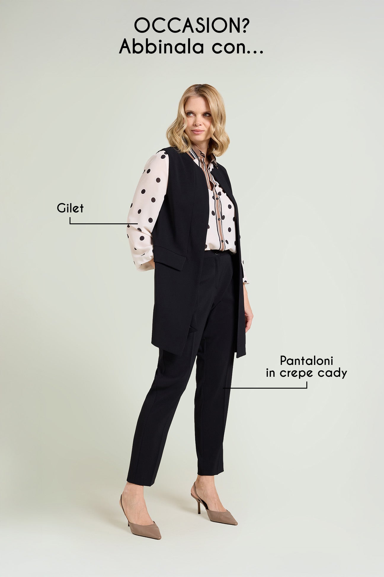 CAMICIA IN DOPPIA GEORGETTE STAMPATA