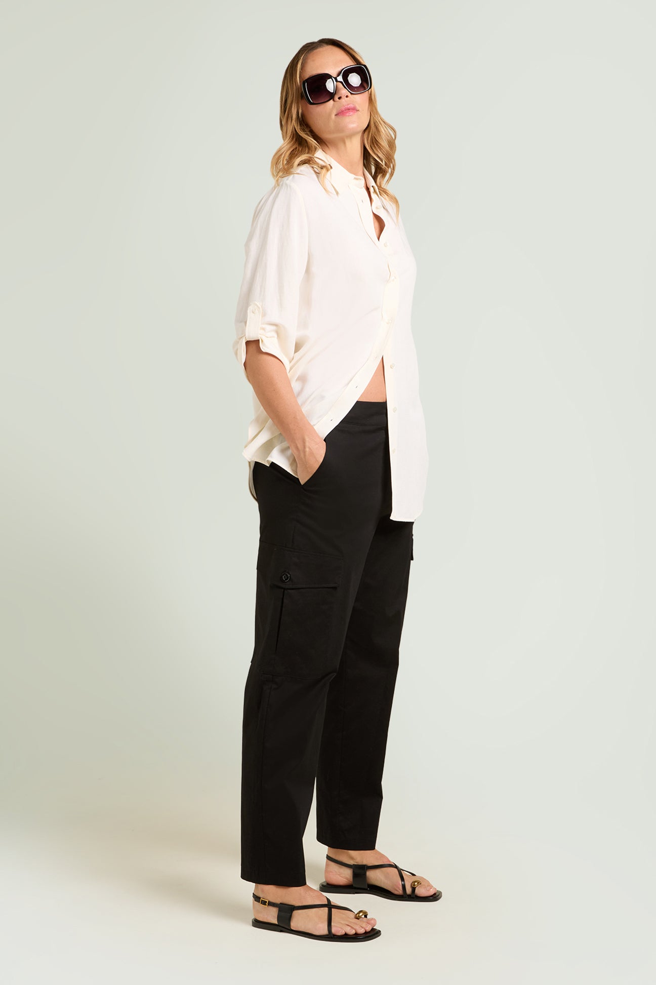CAMICIA IN LINO VISCOSA