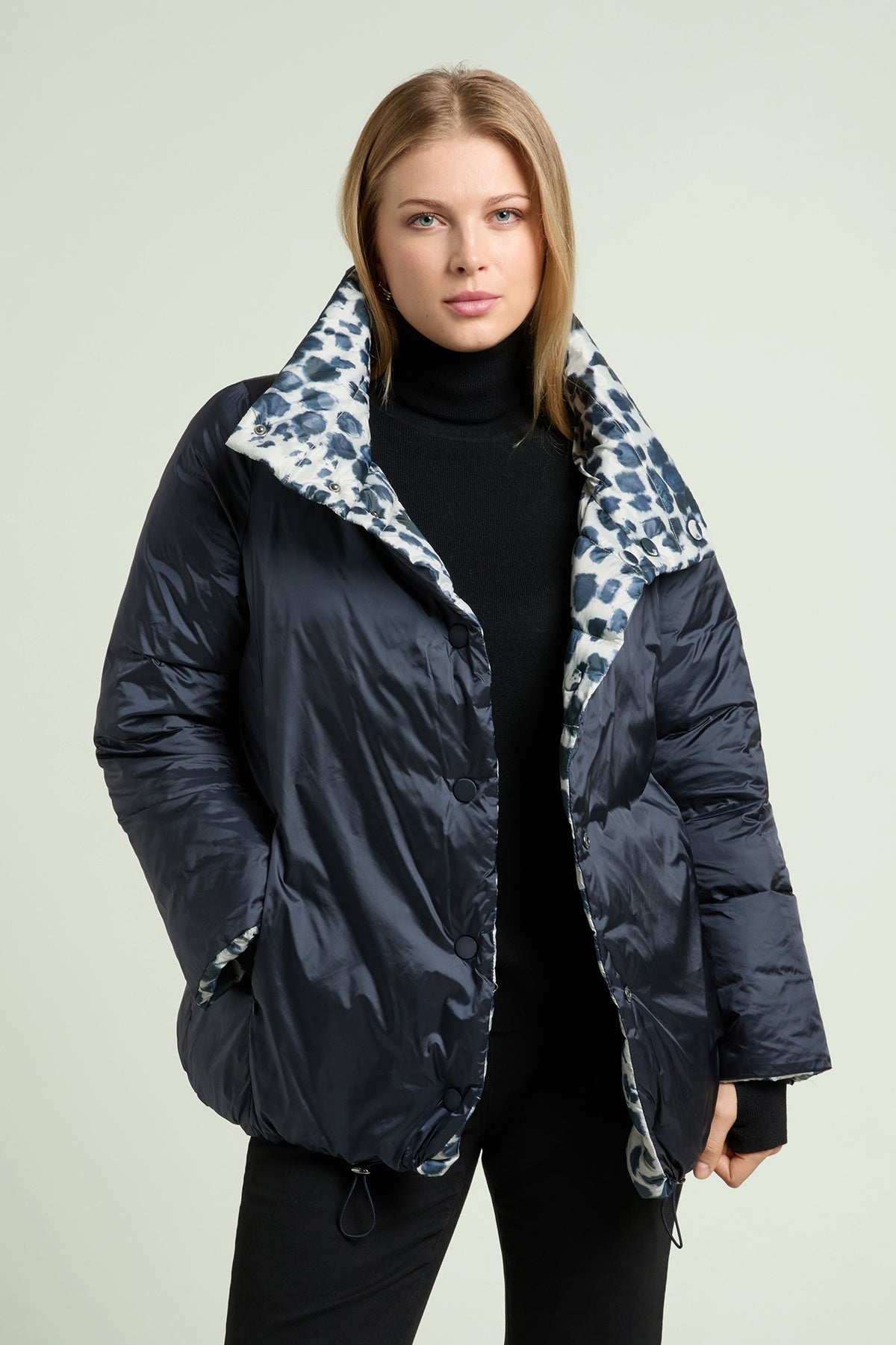 PIUMINO REVERSIBILE CON STAMPA ANIMALIER