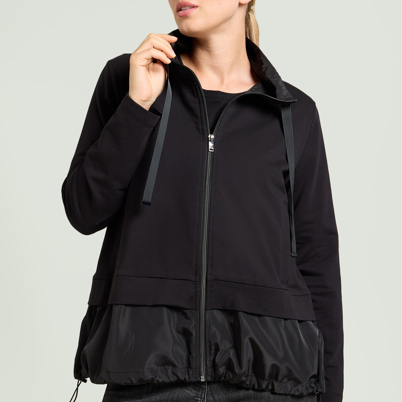 CABAN IN FELPA E NYLON