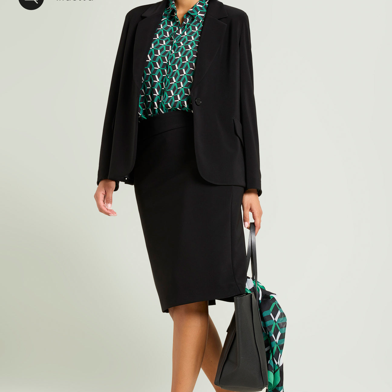 GONNA TUBINO IN COMPATTO STRETCH