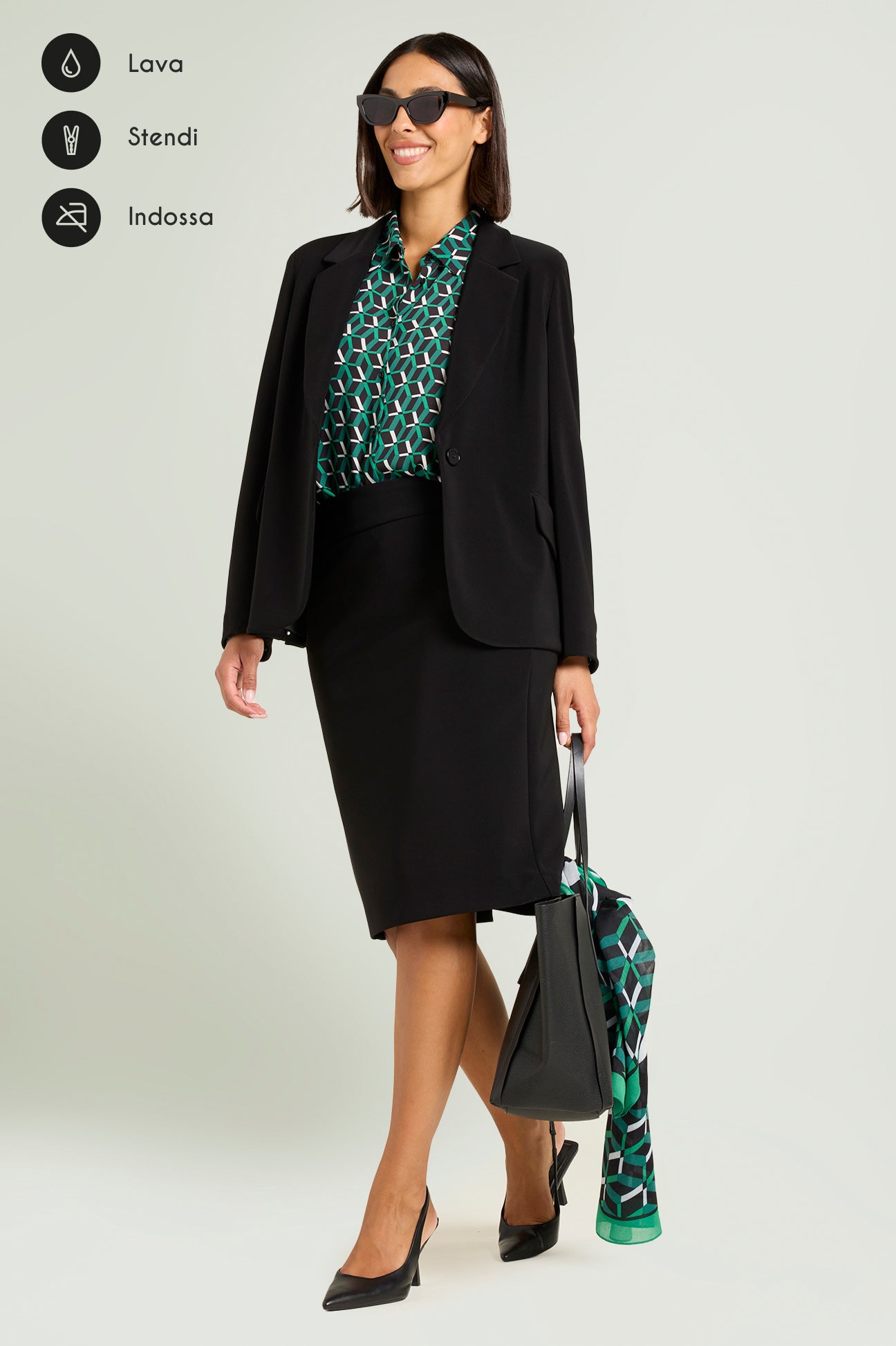 GONNA TUBINO IN COMPATTO STRETCH