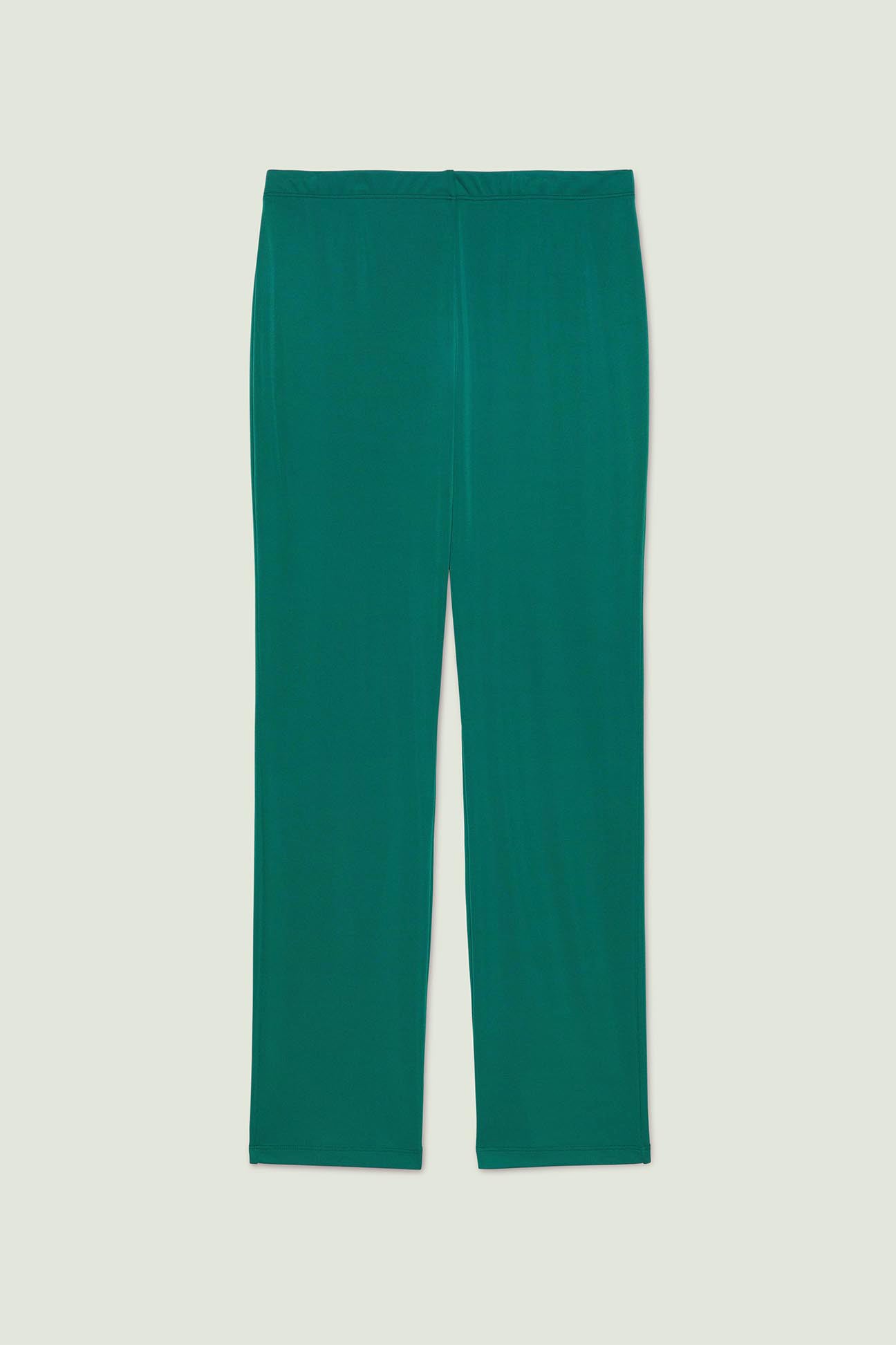 PANTALONI PULL-ON DRITTI IN JERSEY FLUIDO
