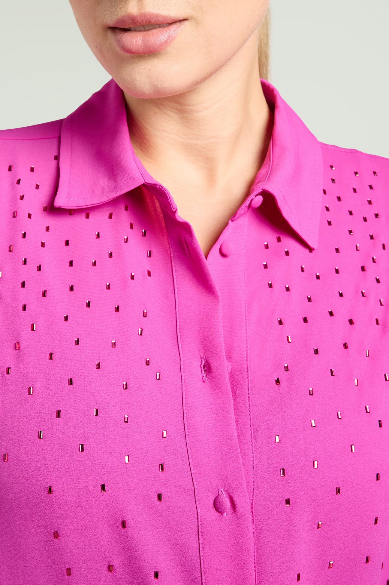 CAMICIA CON PUNTI LUCE