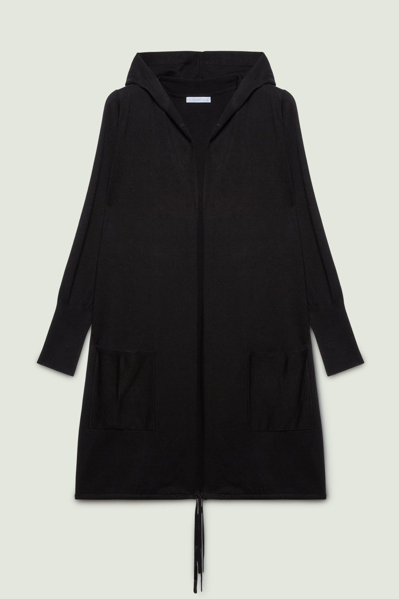 CARDIGAN-PARKA IN VISCOSA COMFORT