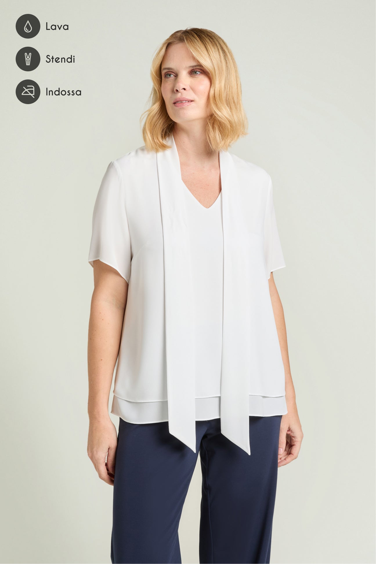 Jeggings Donna Elasticizzati - Vita Alta E Comodi - Taglie Forti Disponibili - Foto 11